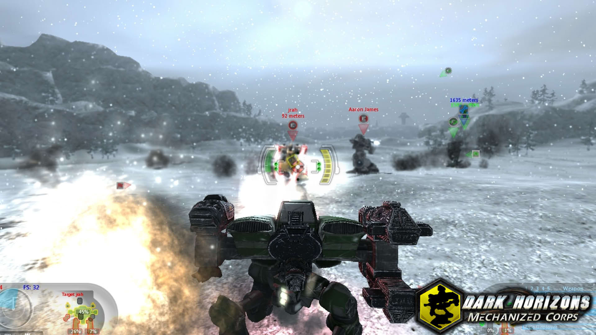 Screenshot for Dark Horizons: Mechanized Corps
