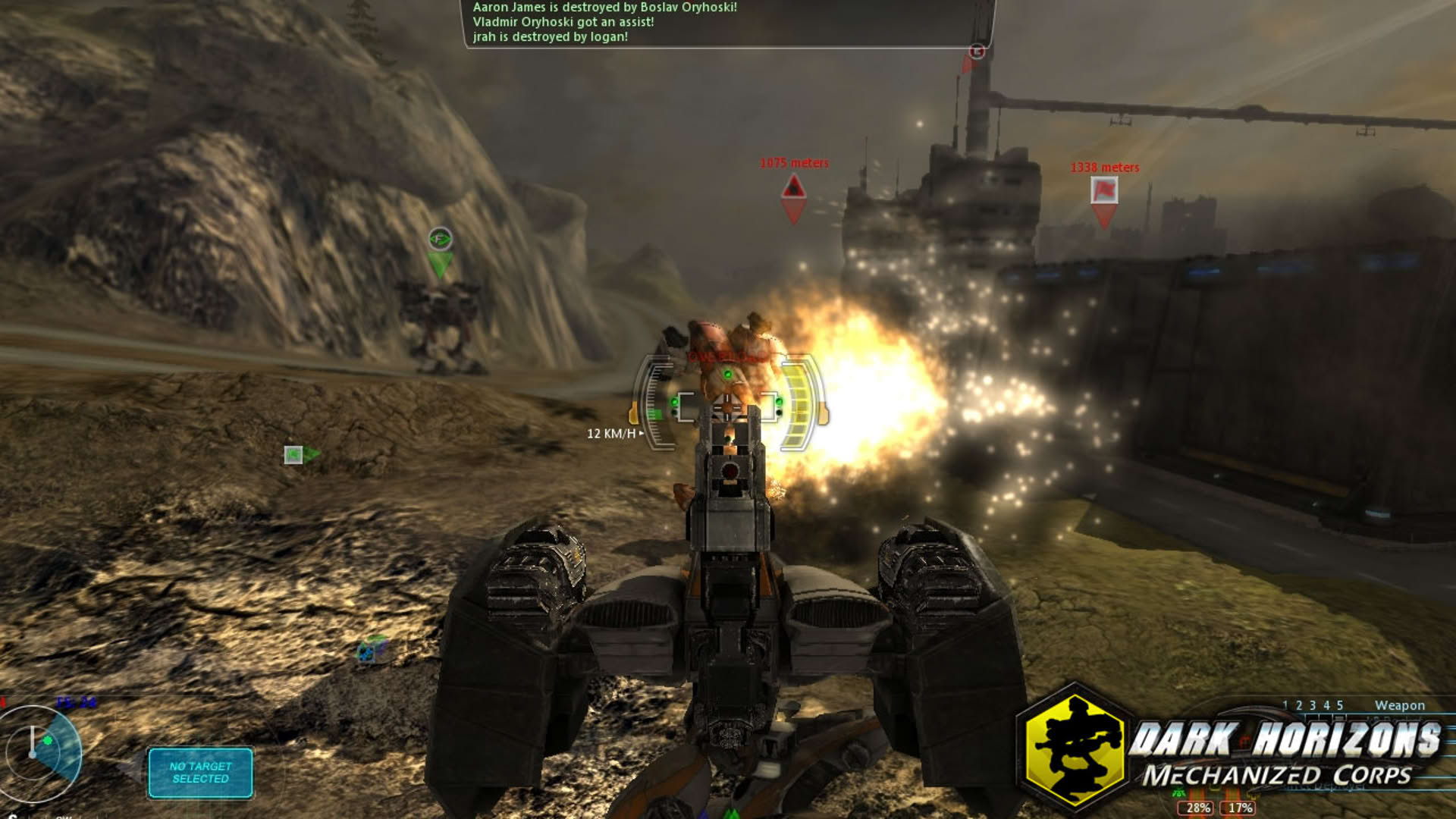 Screenshot for Dark Horizons: Mechanized Corps