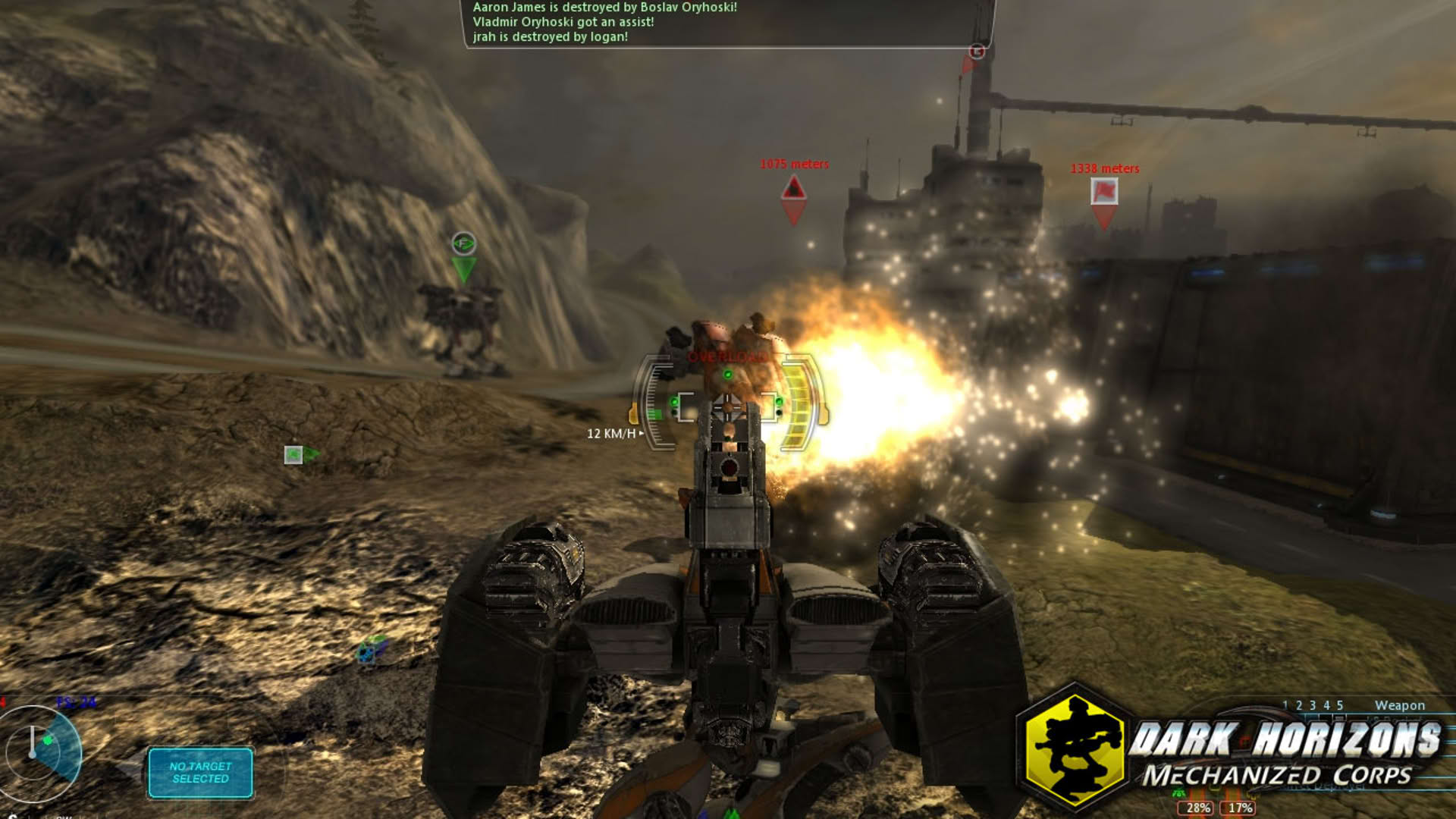 Screenshot for Dark Horizons: Mechanized Corps