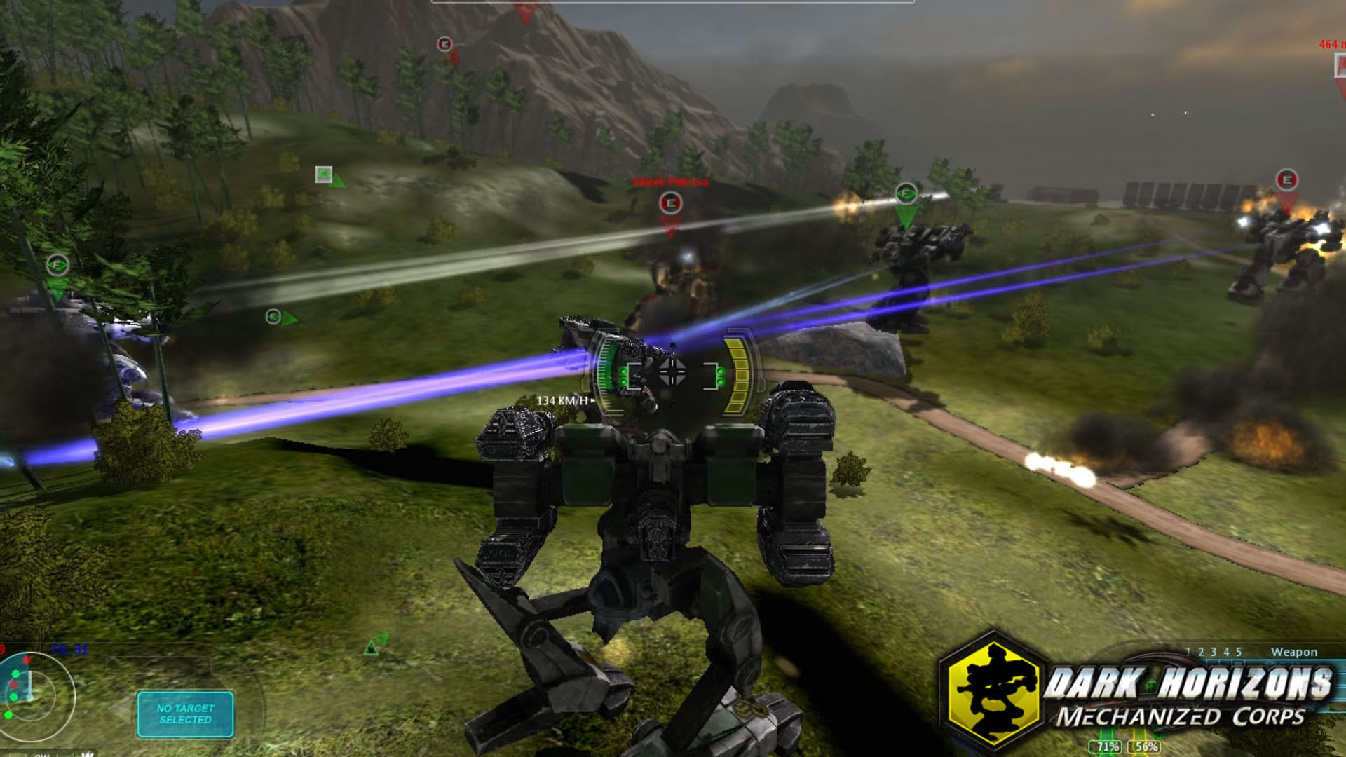 Screenshot for Dark Horizons: Mechanized Corps