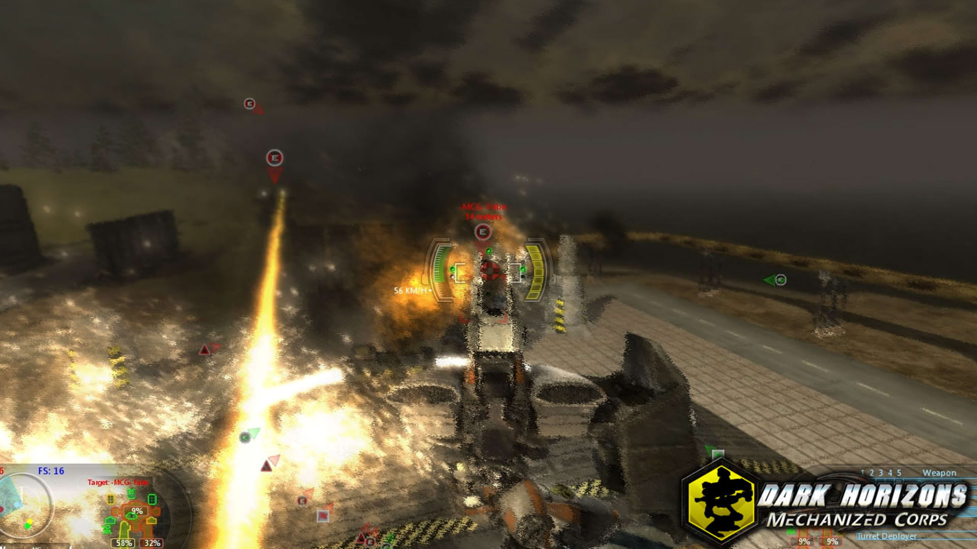 Screenshot for Dark Horizons: Mechanized Corps