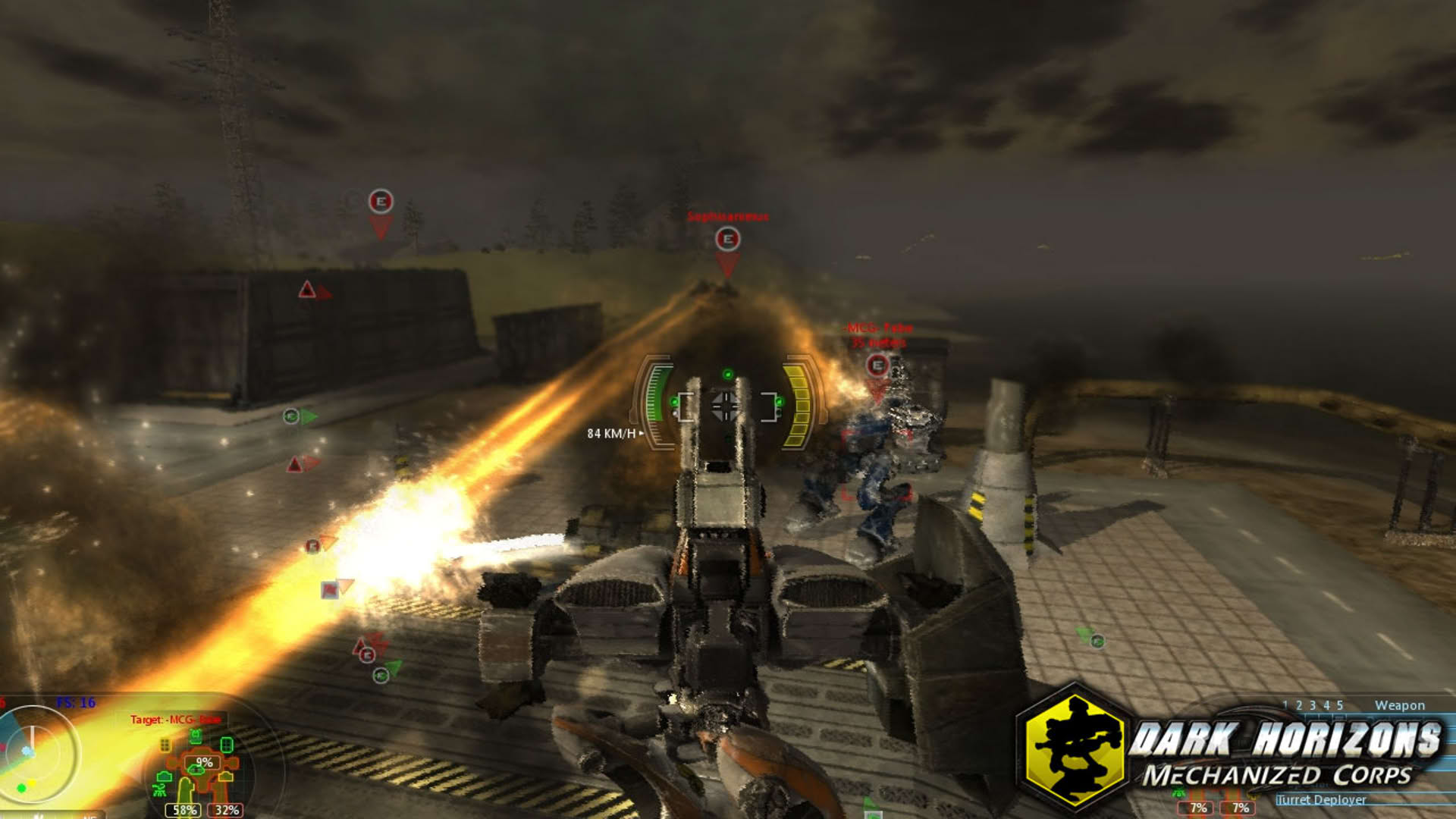 Screenshot for Dark Horizons: Mechanized Corps
