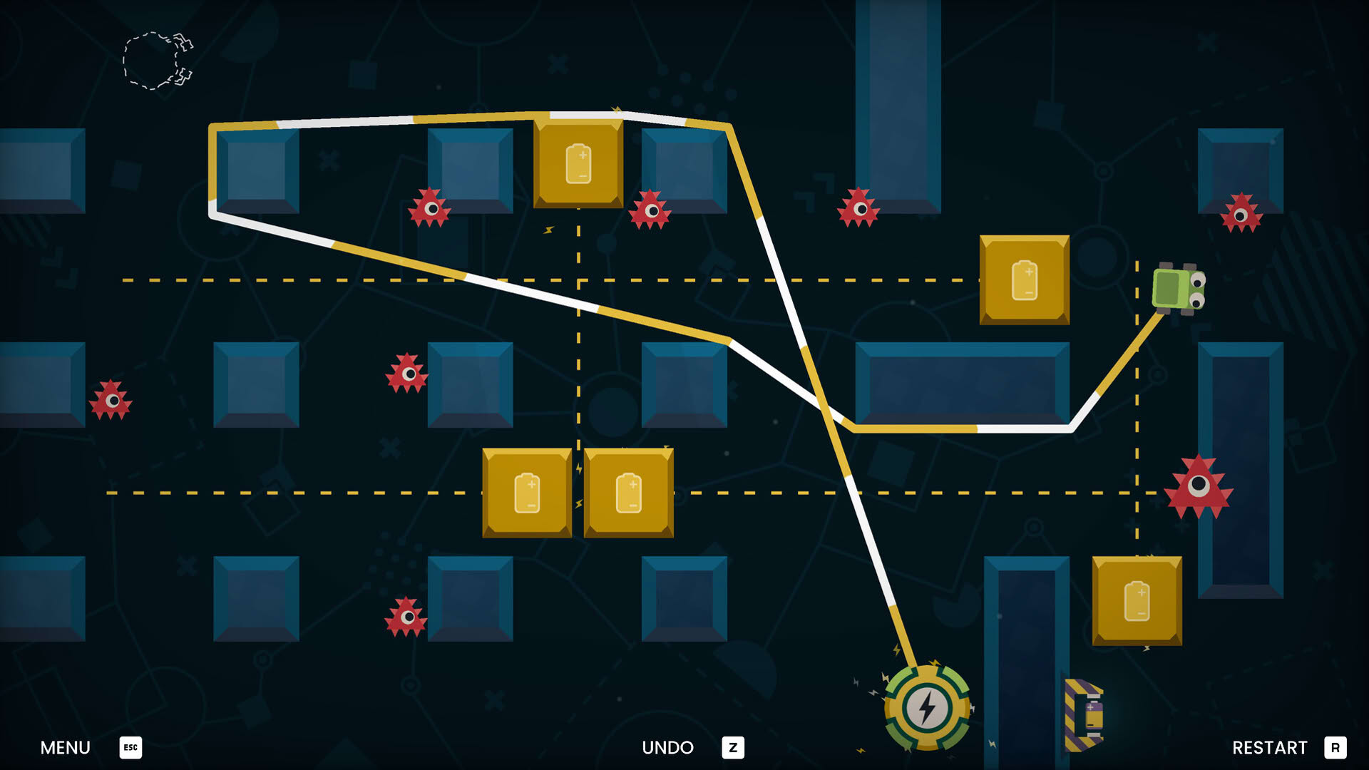 Screenshot for Robot Detour