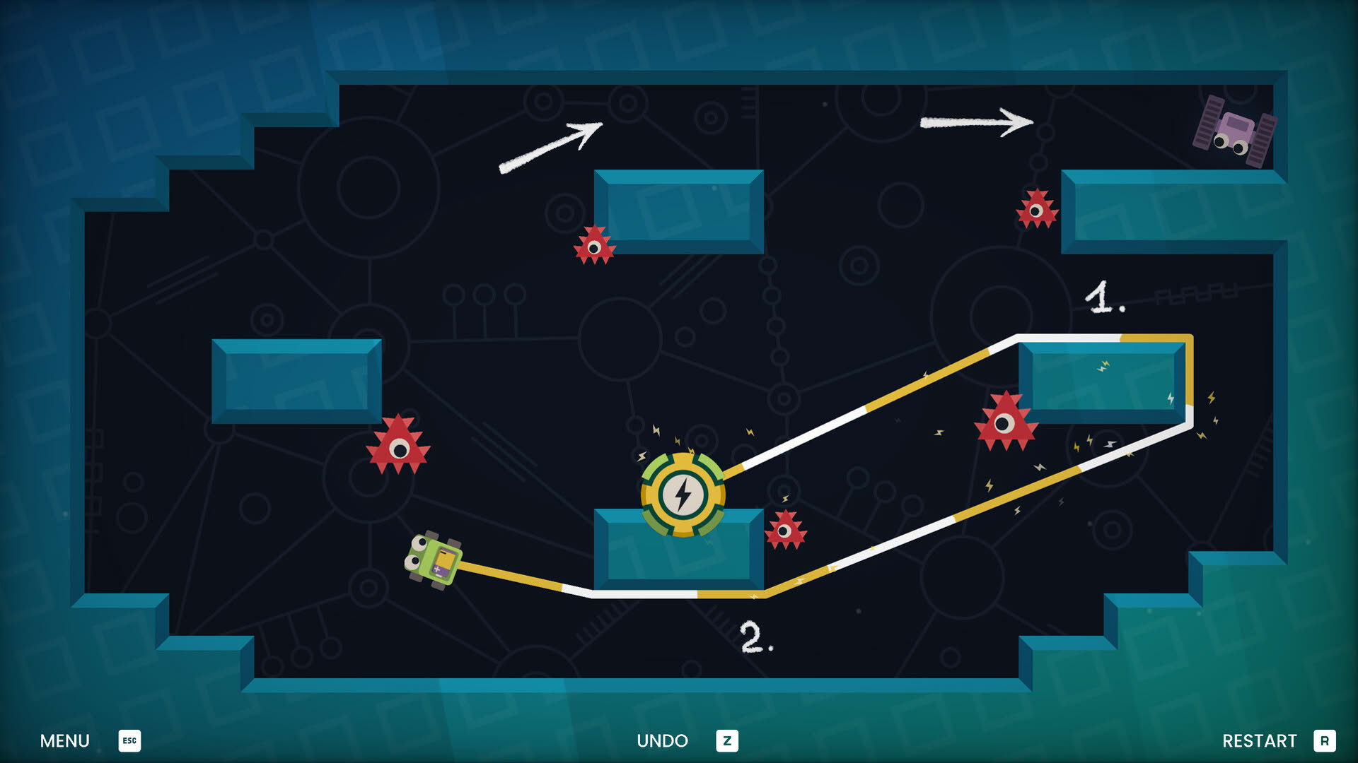 Screenshot for Robot Detour
