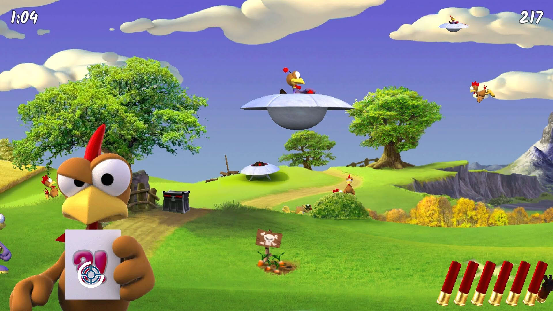 Screenshot for Crazy Chicken: Invasion