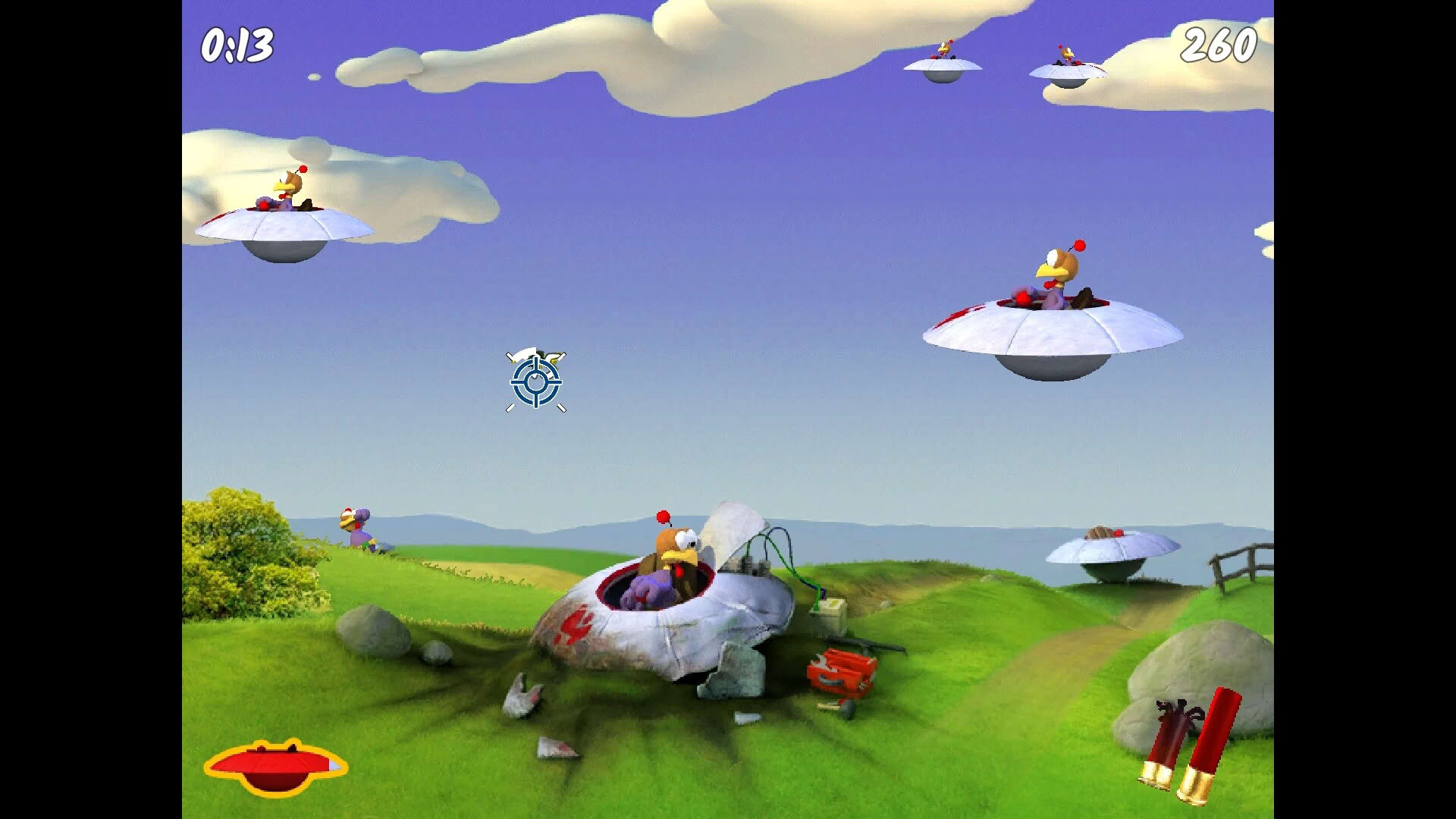 Screenshot for Crazy Chicken: Invasion