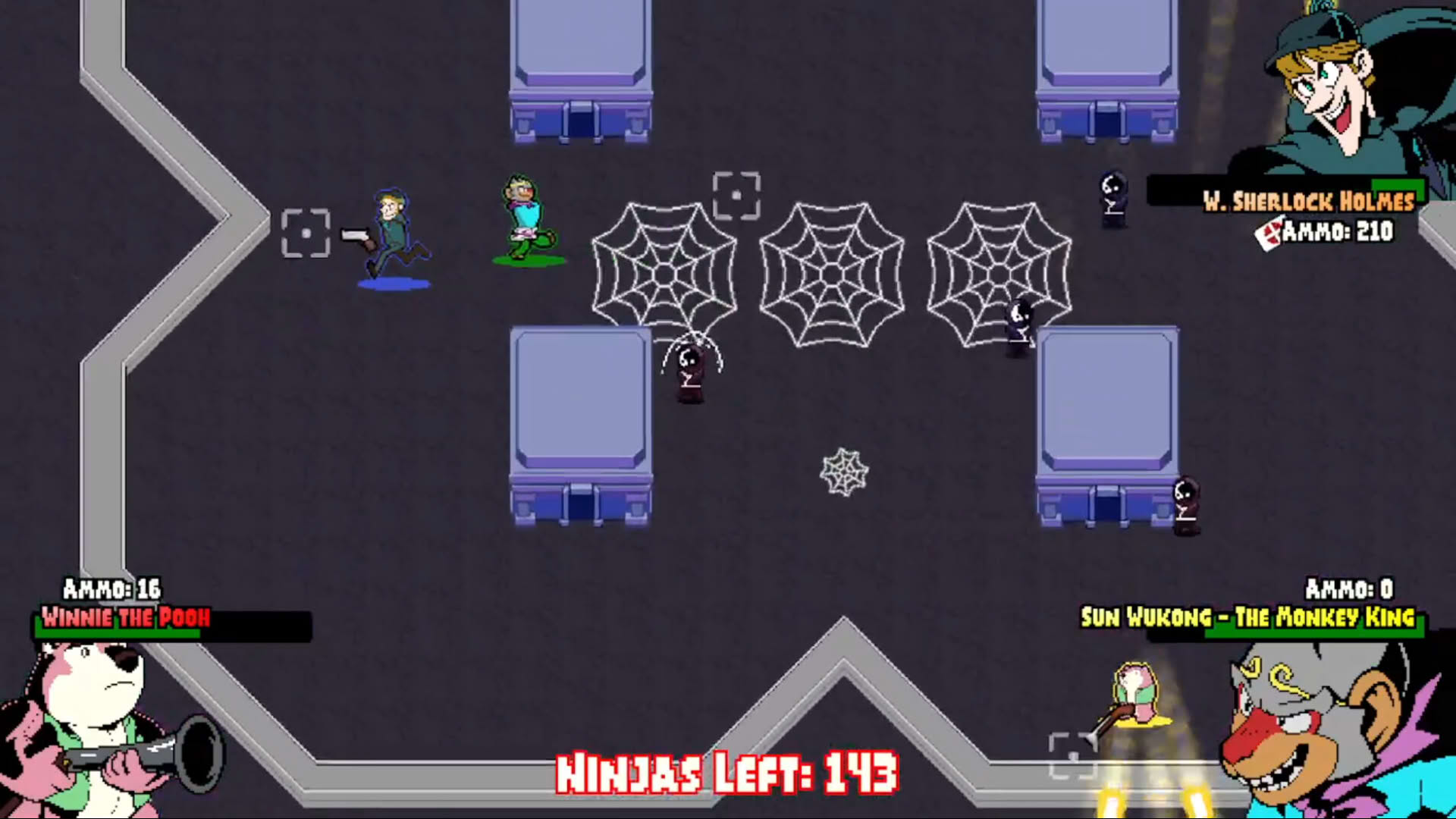 Screenshot for Inverse Ninjas vs. The Public Domain