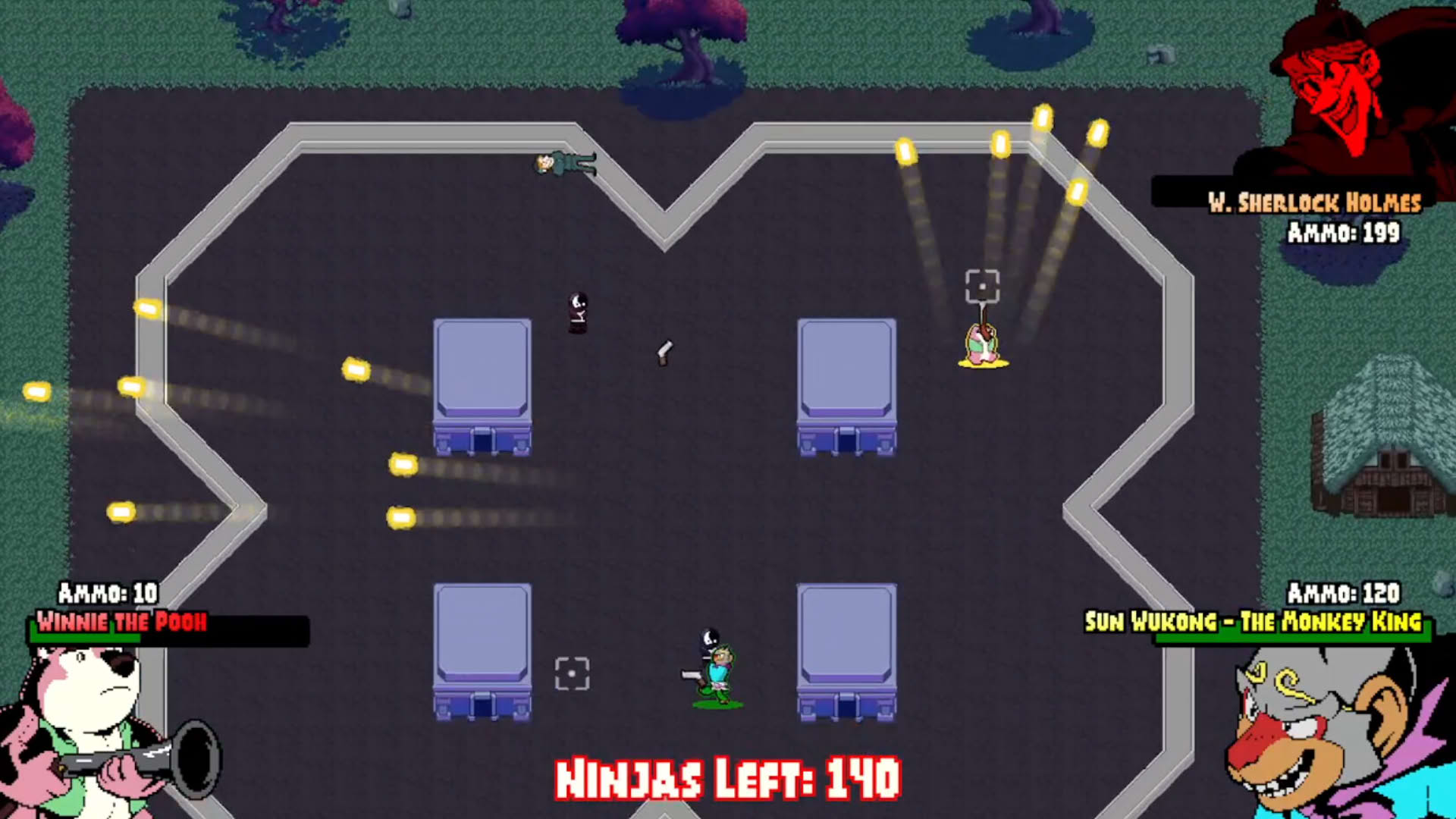 Screenshot for Inverse Ninjas vs. The Public Domain