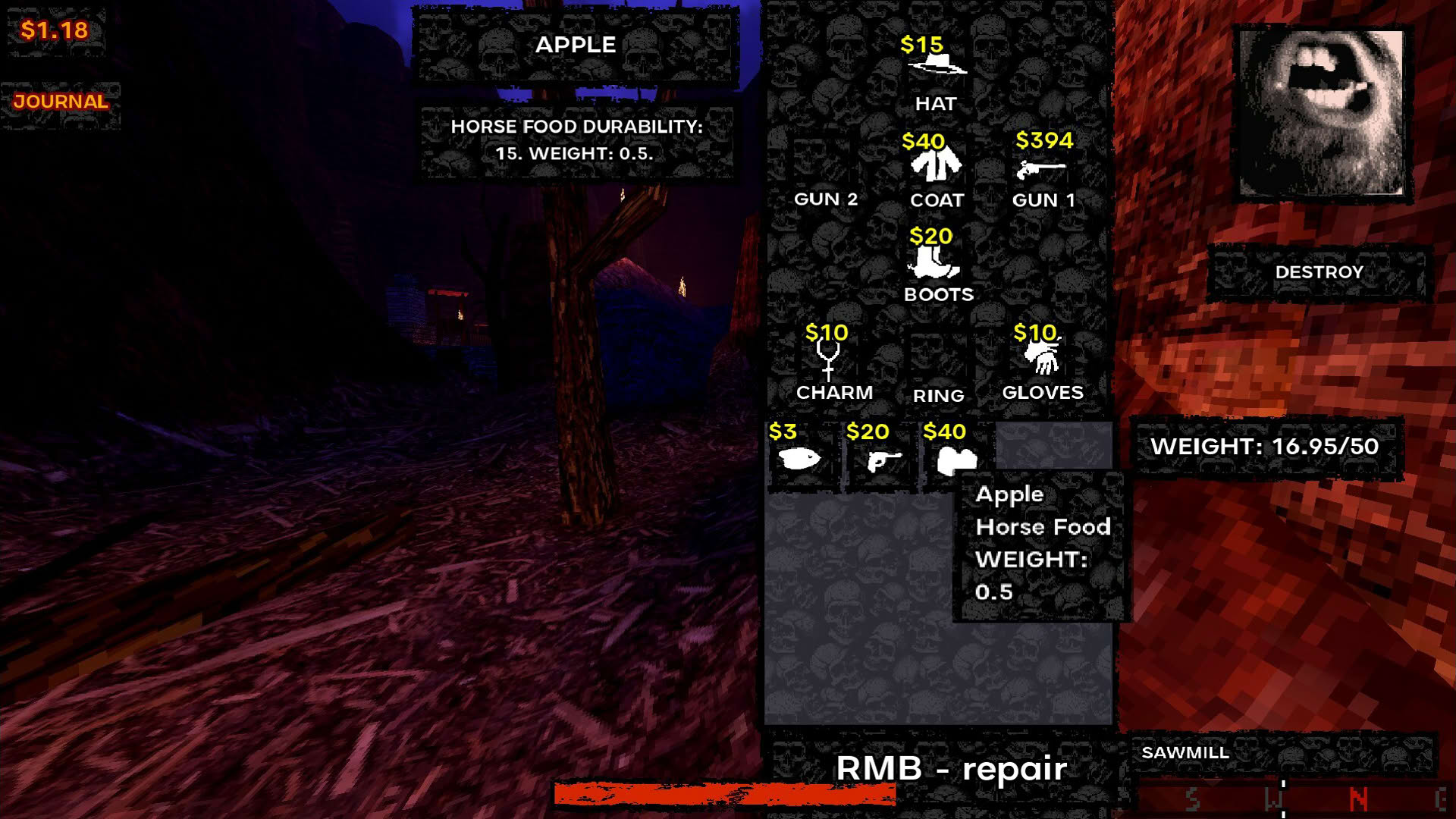 Screenshot for Chambers: The Outlaw