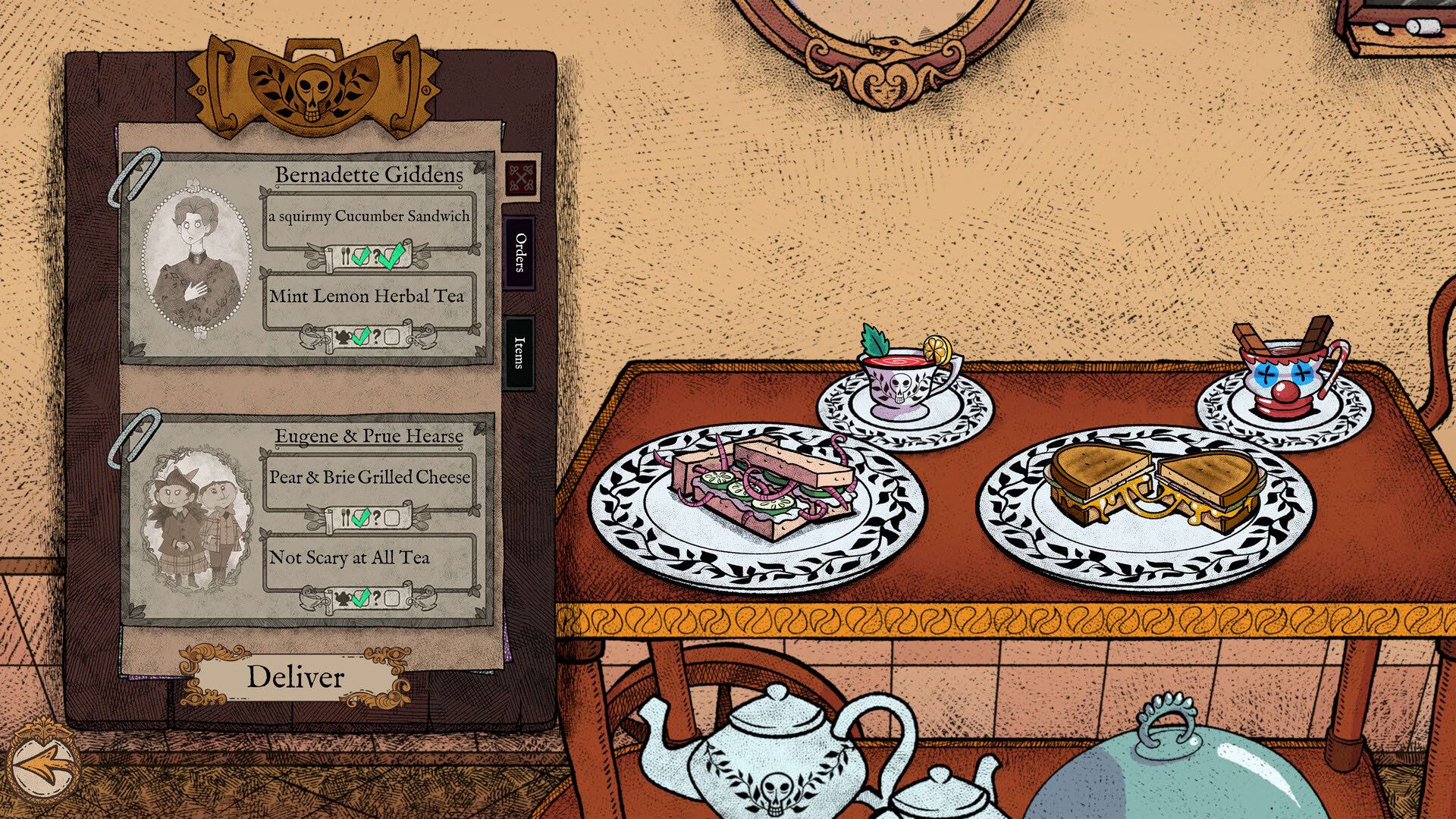 Screenshot for Tearoom of Terror