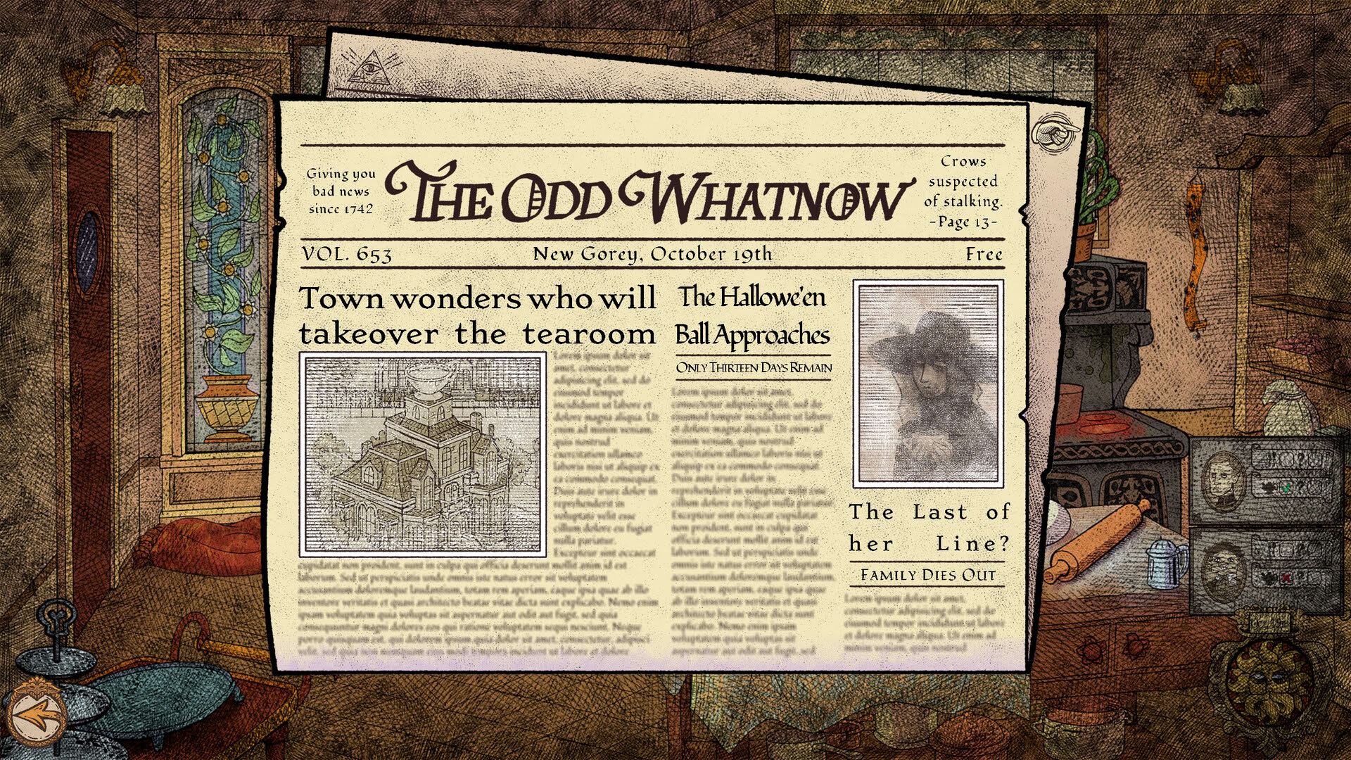 Screenshot for Tearoom of Terror