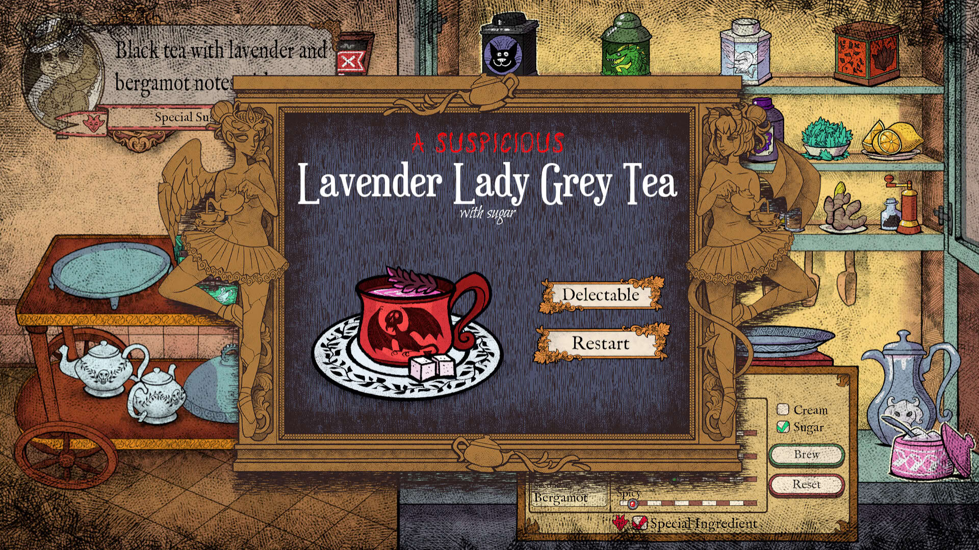 Screenshot for Tearoom of Terror