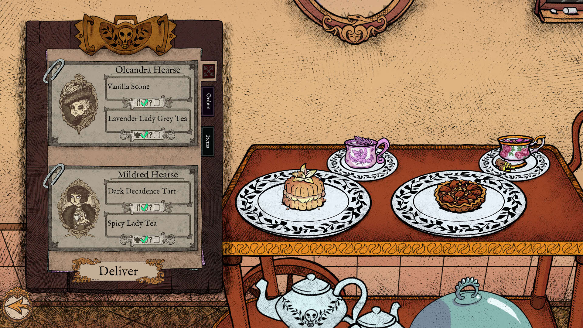 Screenshot for Tearoom of Terror