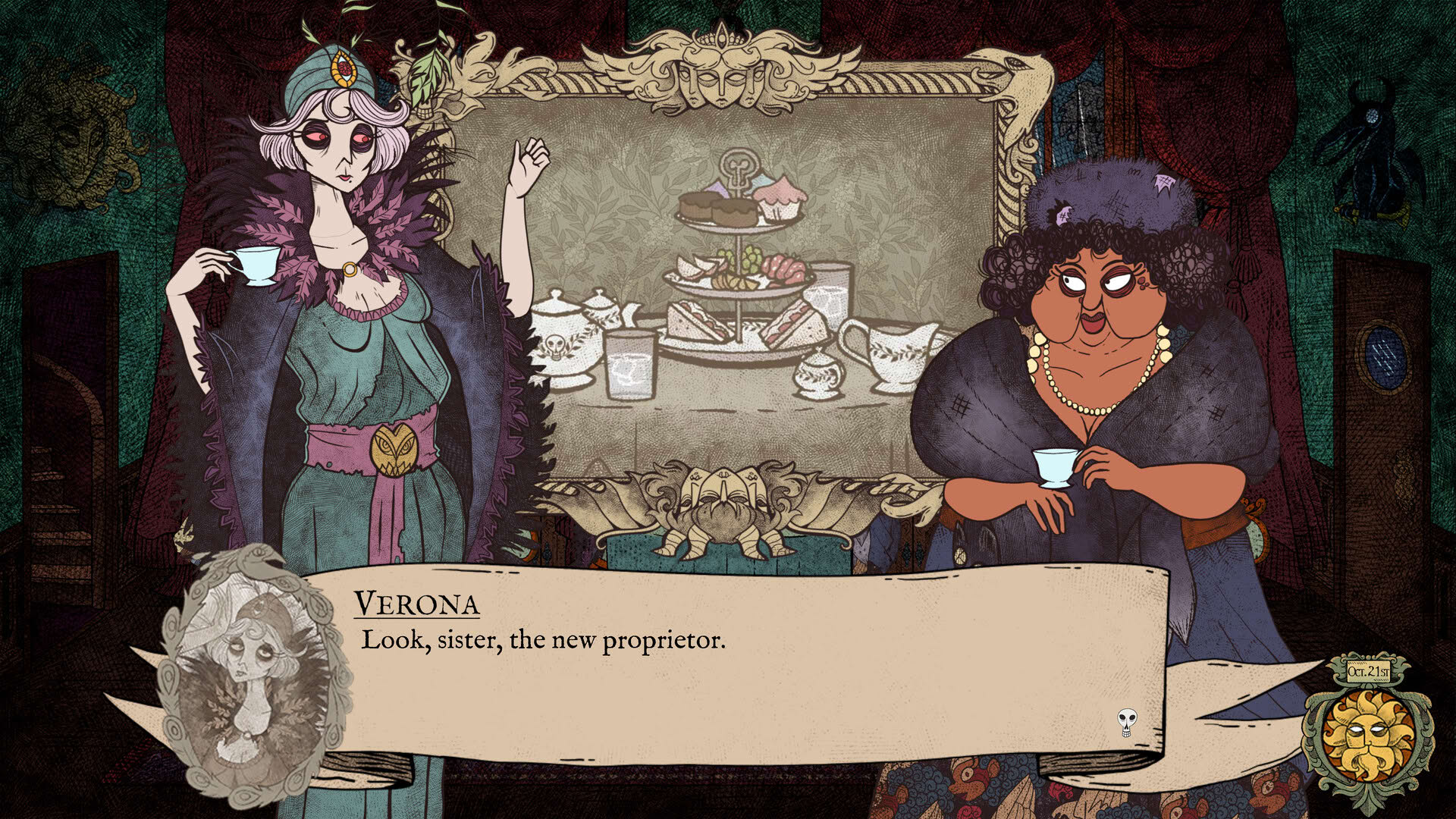 Screenshot for Tearoom of Terror
