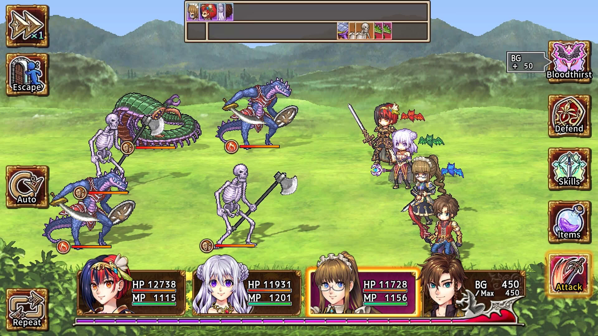 Screenshot for Knights of Grayfang