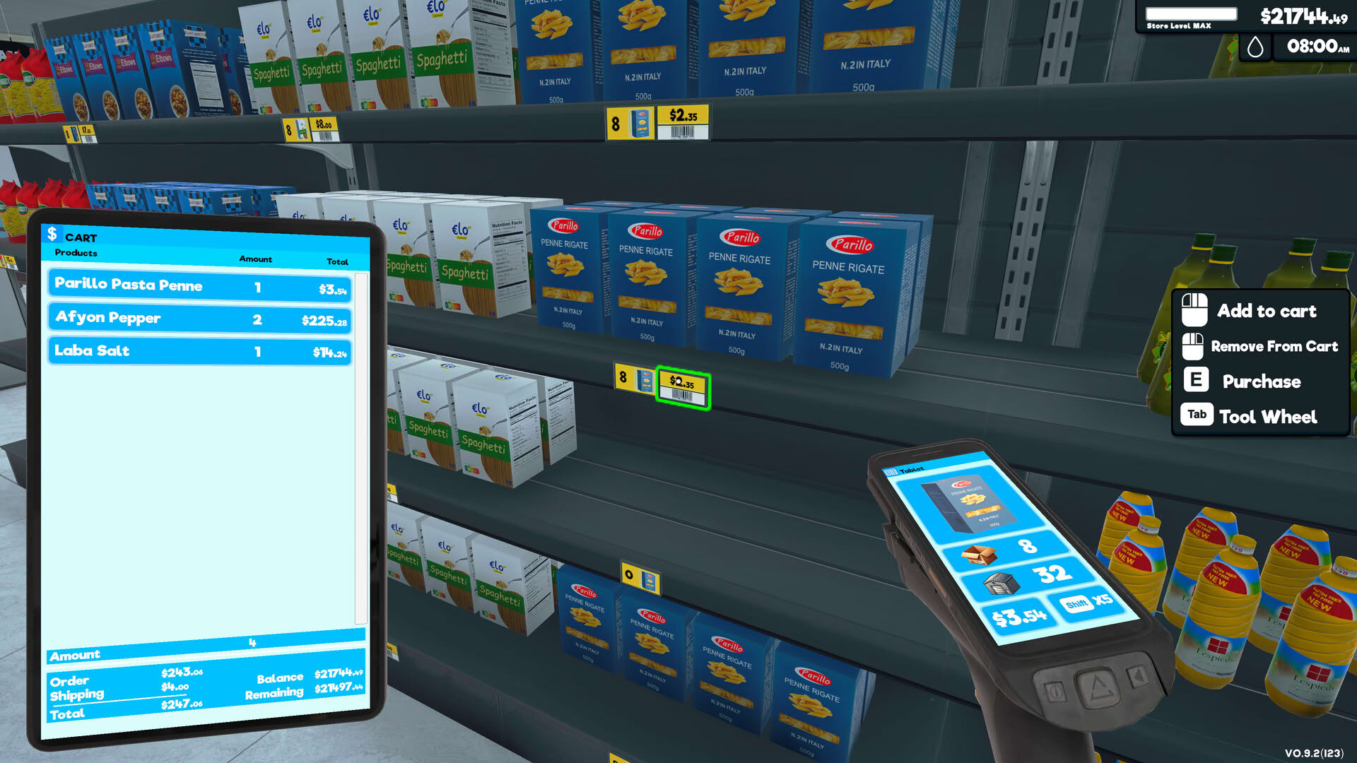 Screenshot for Supermarket Simulator
