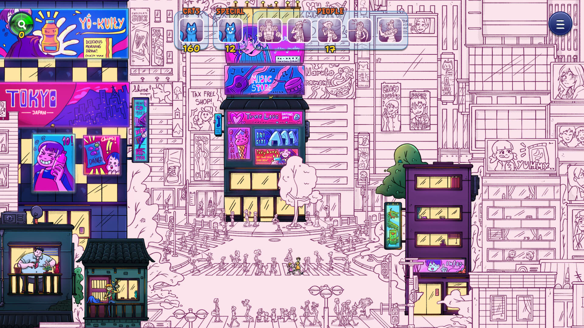 Screenshot for Hidden Cats in Tokyo