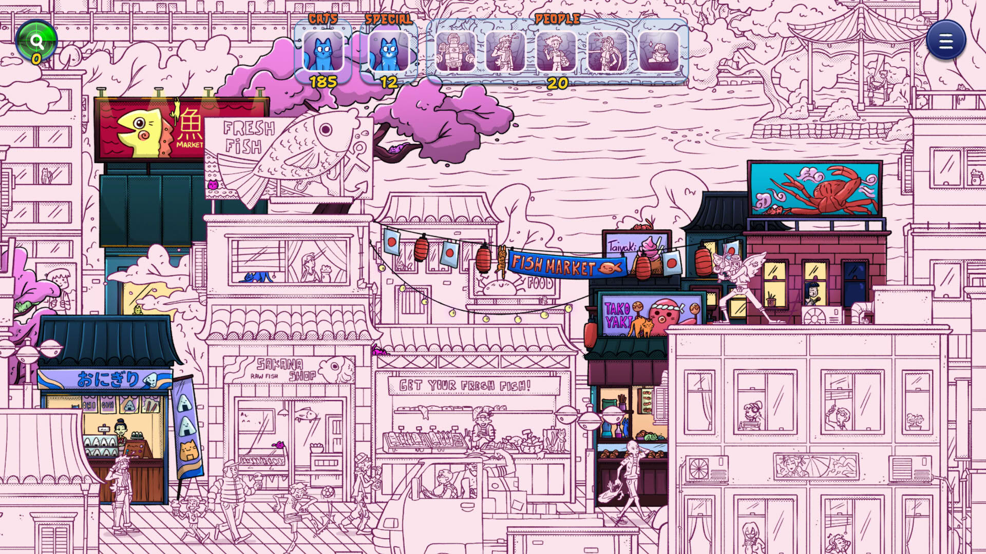 Screenshot for Hidden Cats in Tokyo