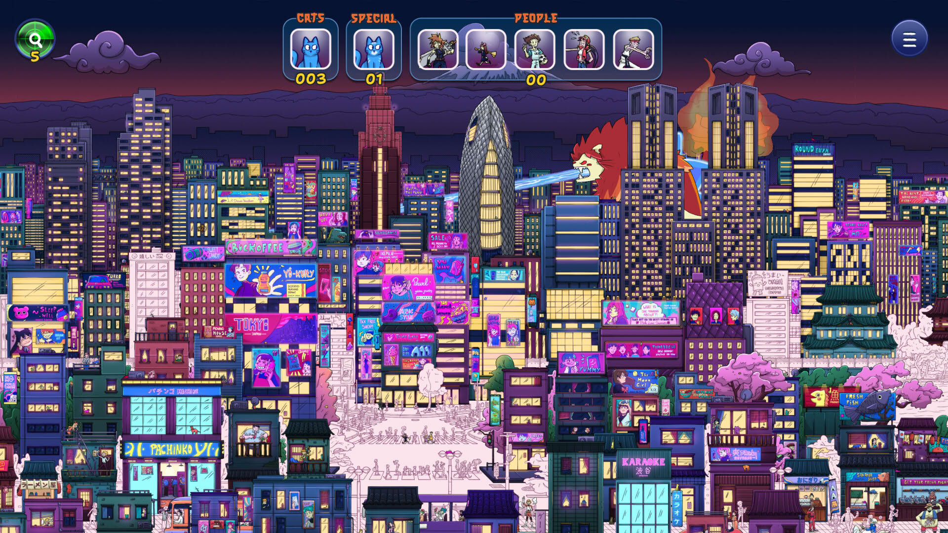 Screenshot for Hidden Cats in Tokyo