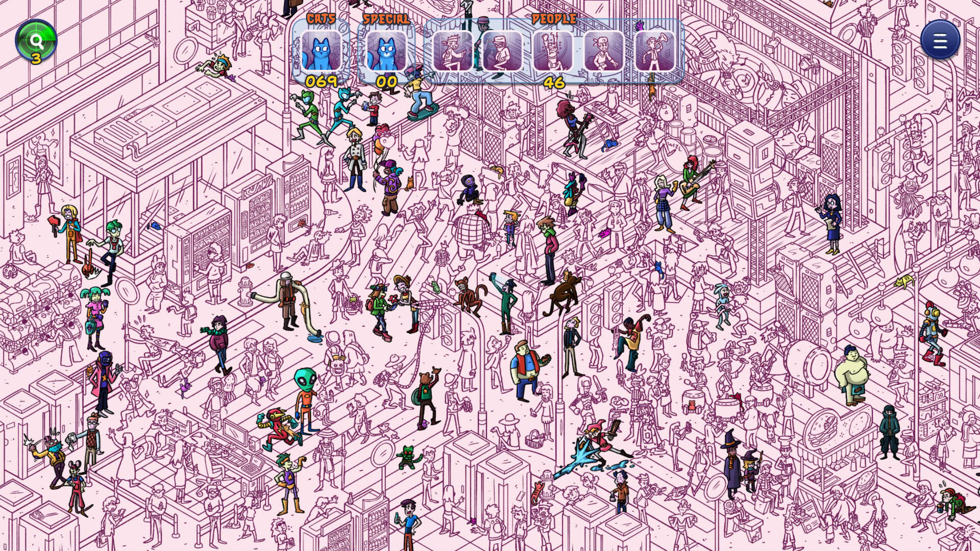 Screenshot for Hidden Cats in Tokyo