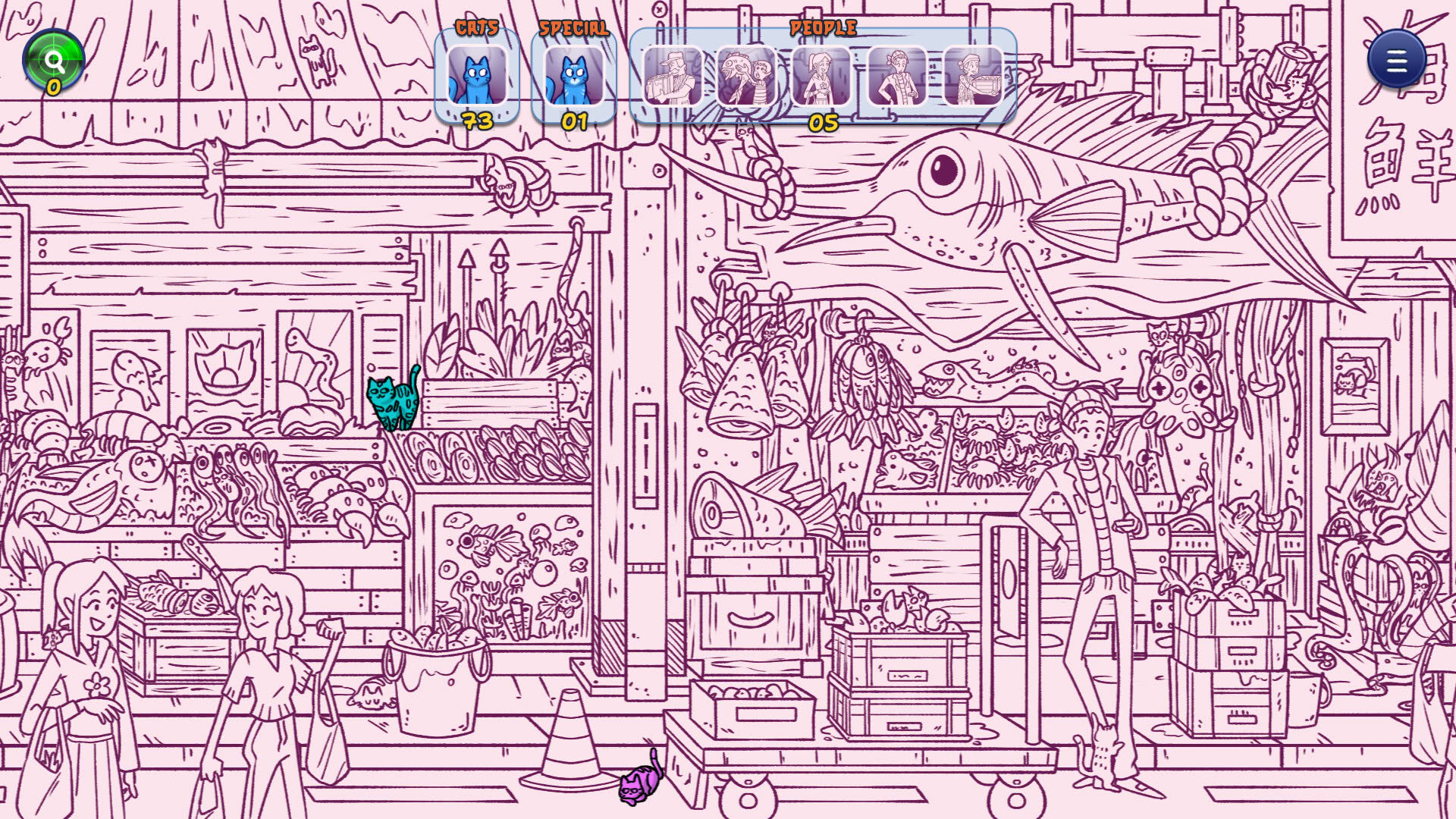 Screenshot for Hidden Cats in Tokyo