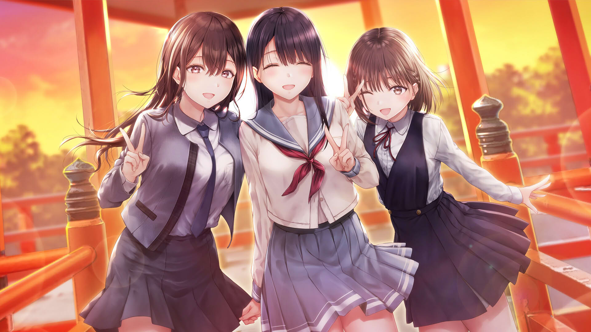 Screenshot for Seifuku Kanojo: School Girlfriend