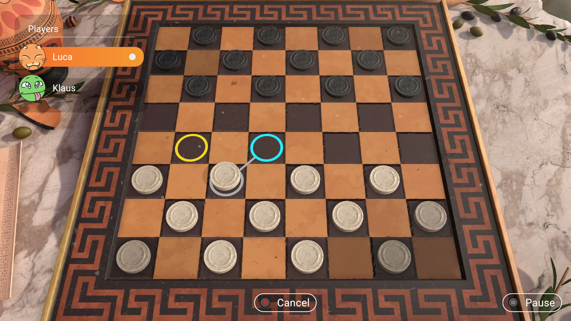 Screenshot for 3in1 Game Collection: Backgammon + Checkers + Mills