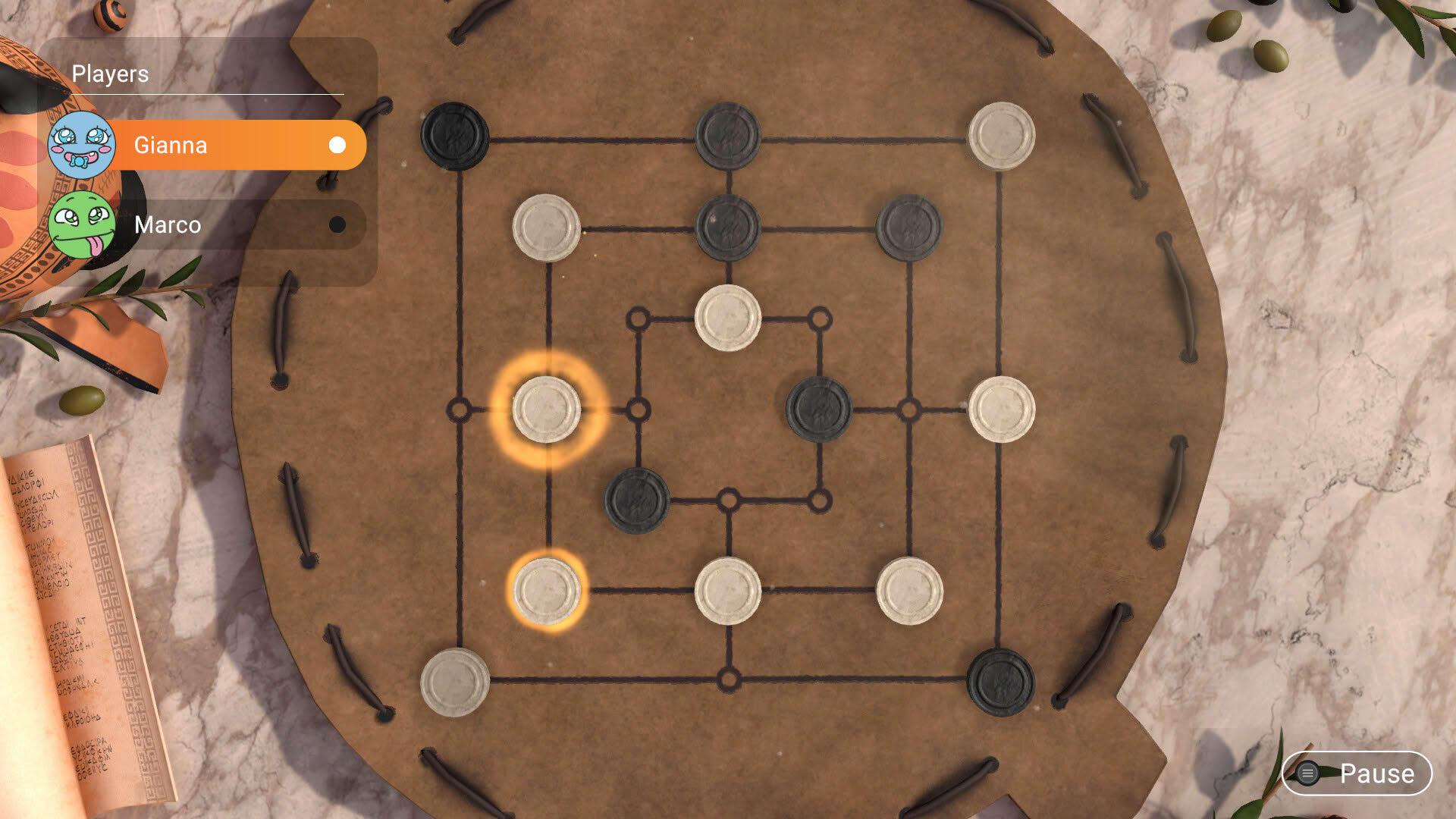 Screenshot for 3in1 Game Collection: Backgammon + Checkers + Mills