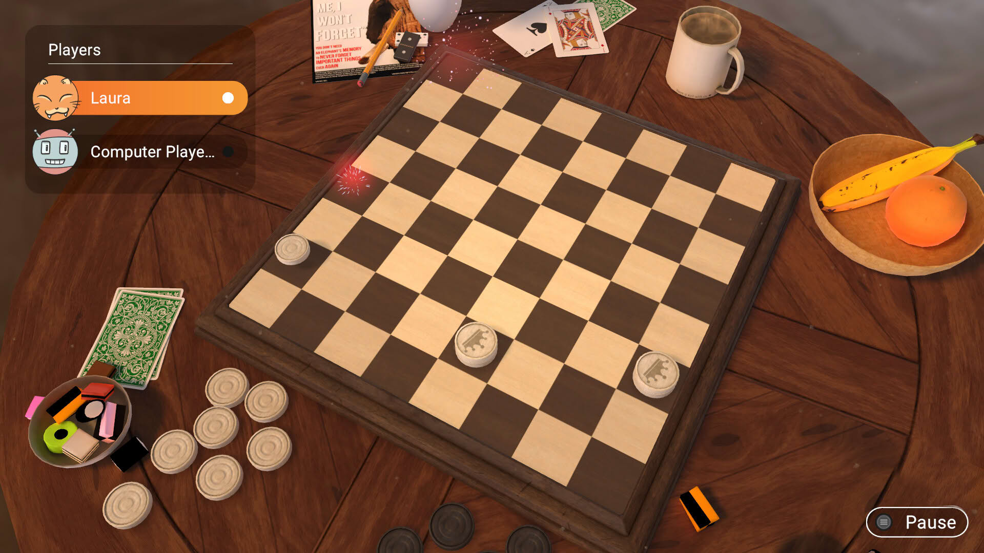 Screenshot for 3in1 Game Collection: Backgammon + Checkers + Mills