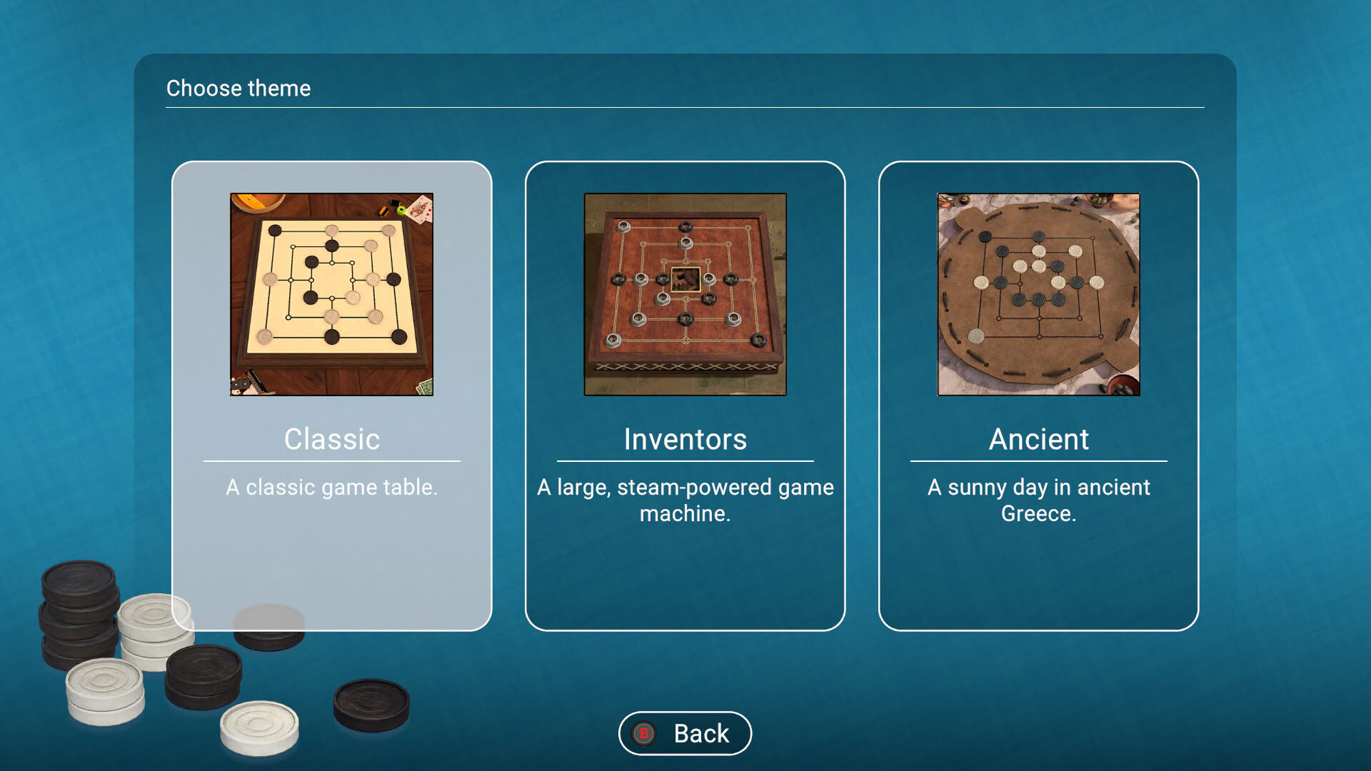 Screenshot for 3in1 Game Collection: Backgammon + Checkers + Mills