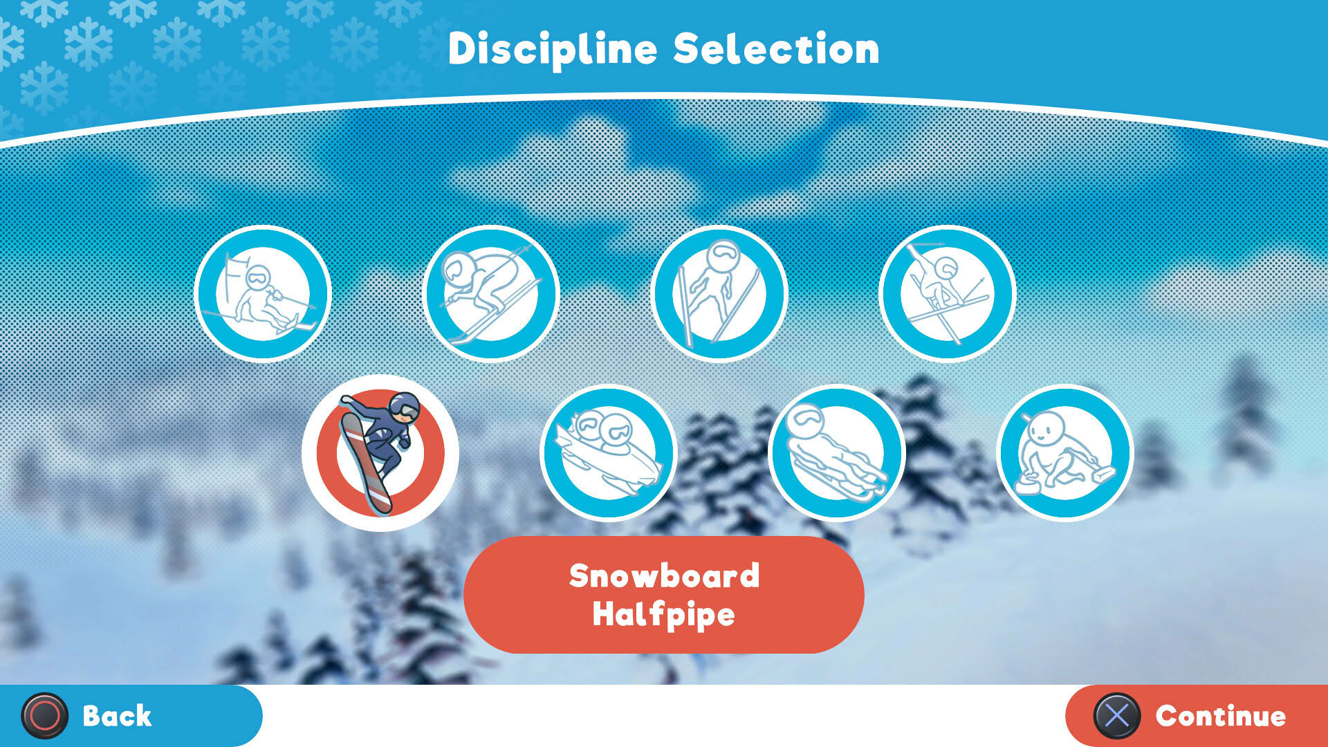 Screenshot for Winter Games Challenge