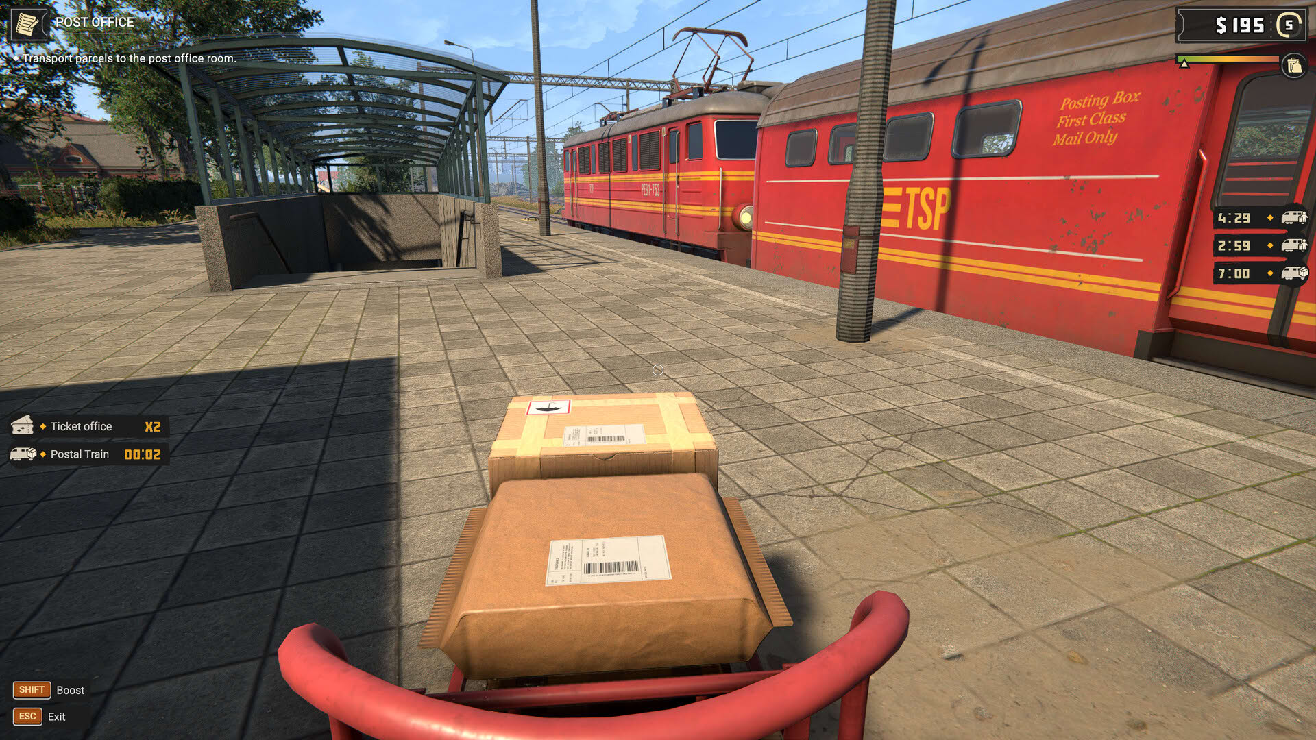 Screenshot for Train Station Project