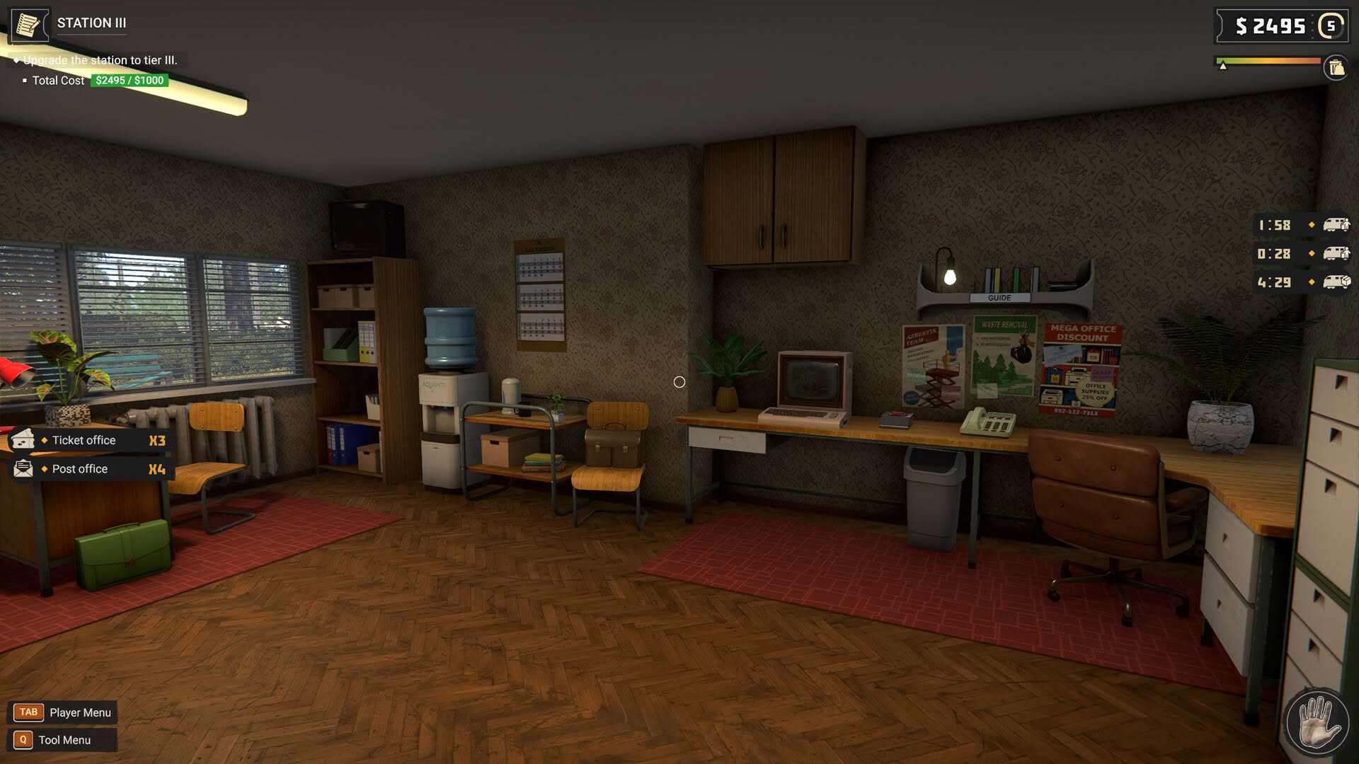 Screenshot for Train Station Project