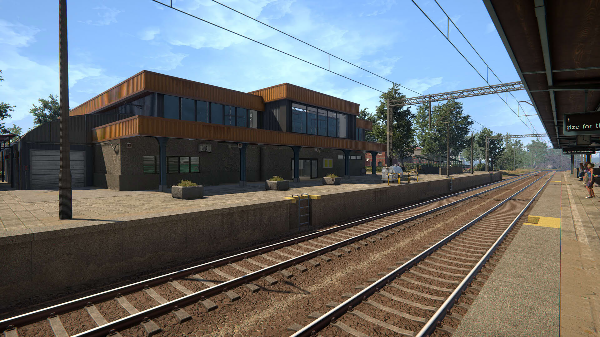 Screenshot for Train Station Project