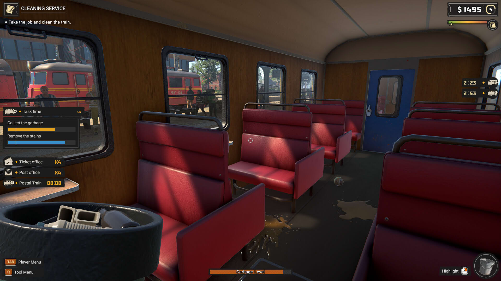 Screenshot for Train Station Project