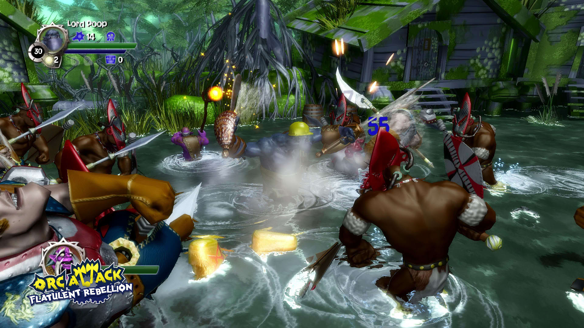 Screenshot for Orc Attack: Flatulent Rebellion
