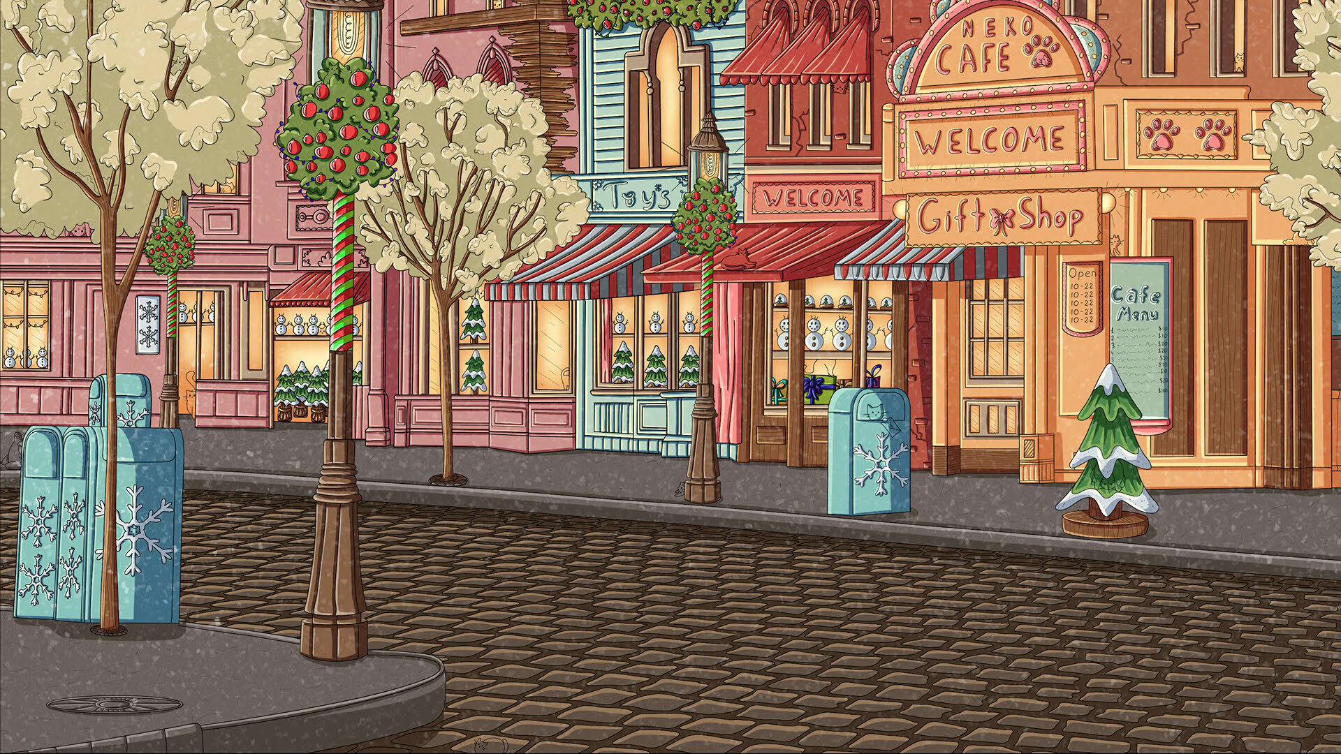 Screenshot for 100 Christmas Cats