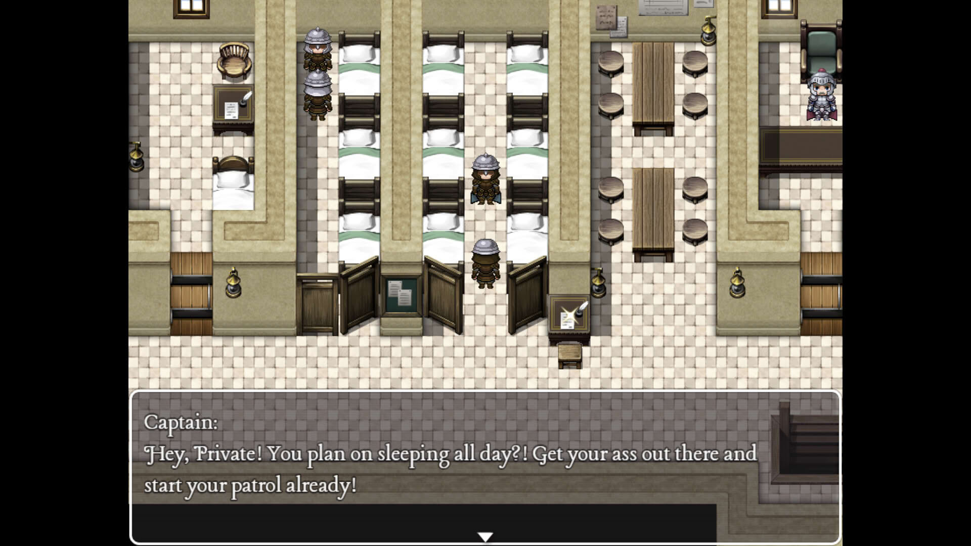 Screenshot for The Black Guards of Odom: Desert Town Prison