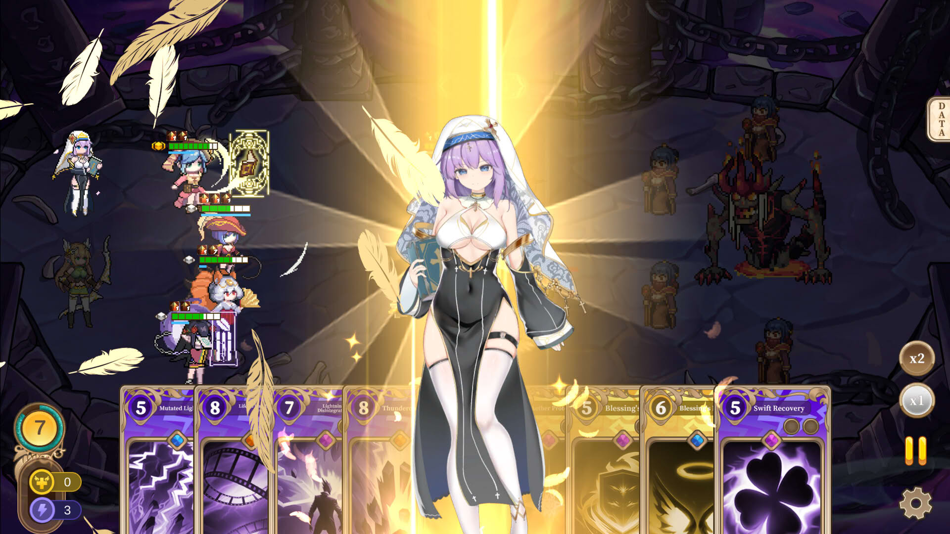 Screenshot for Girls of the Tower