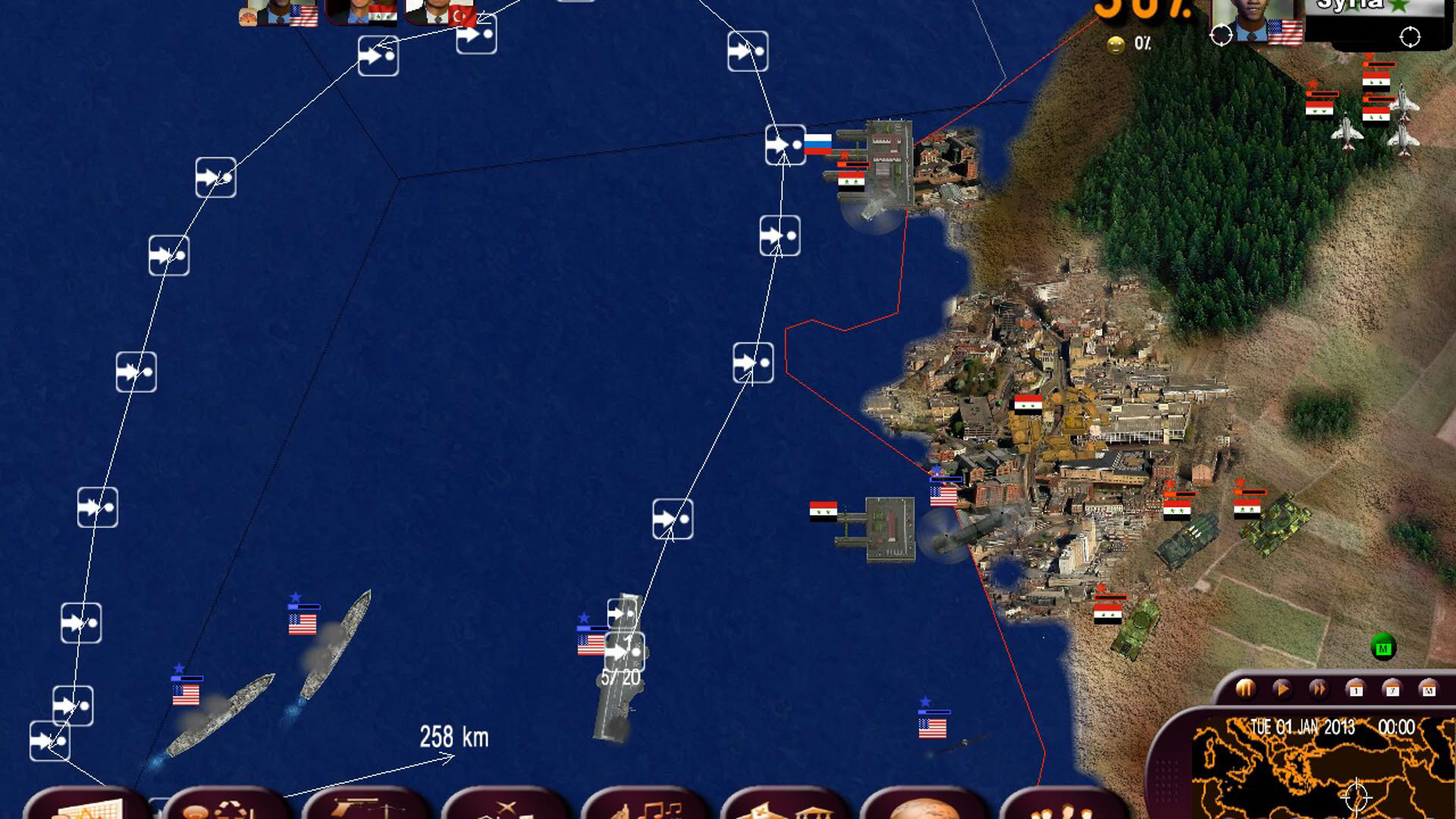 Screenshot for Masters of the World: Geopolitical Simulator 3