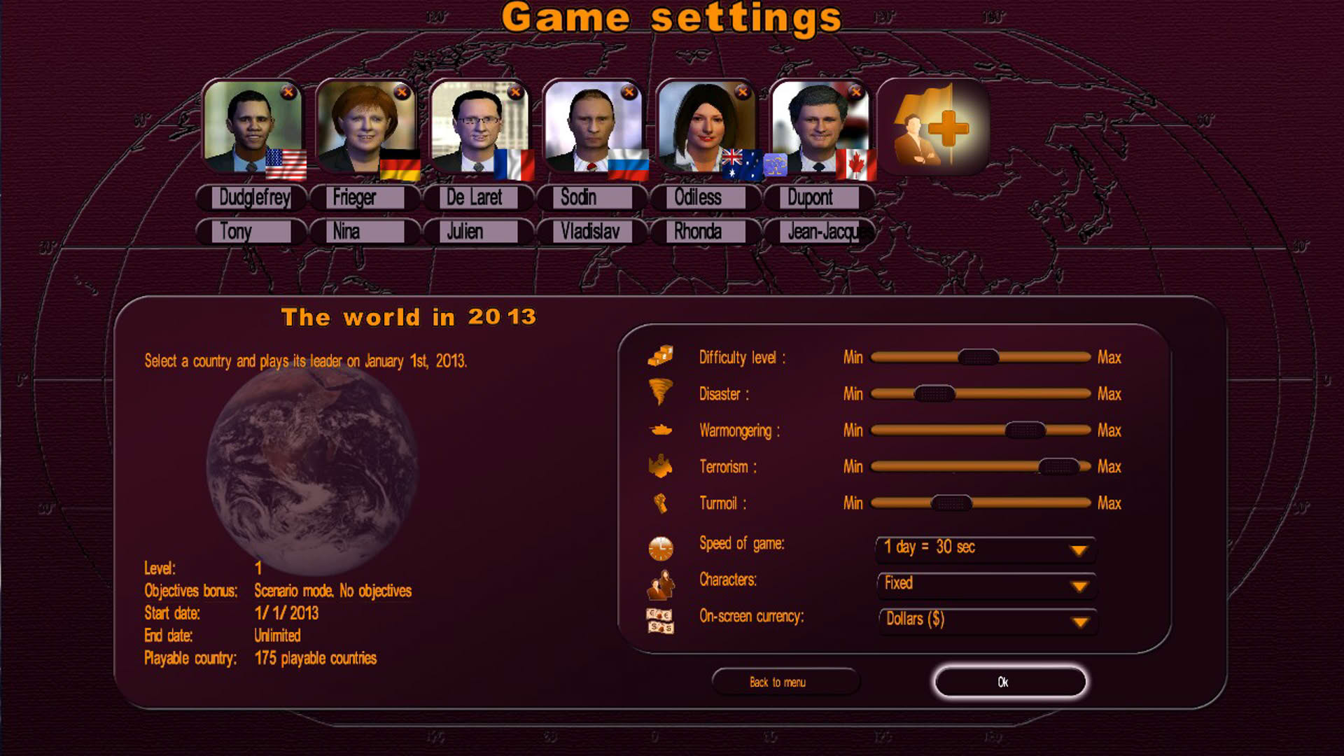 Screenshot for Masters of the World: Geopolitical Simulator 3