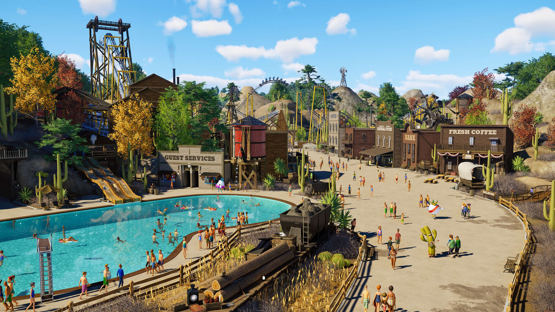 Screenshot for Planet Coaster 2