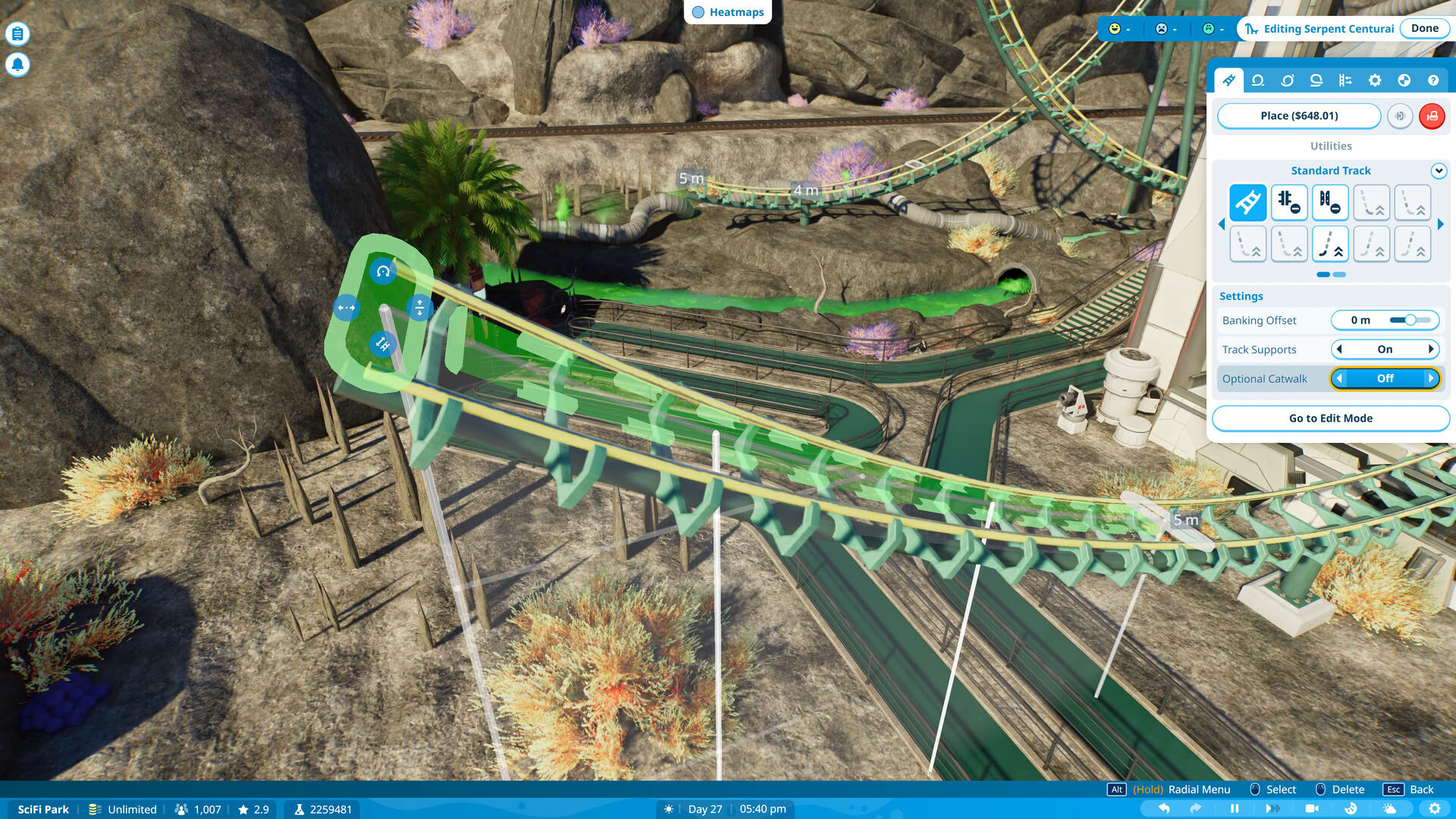 Screenshot for Planet Coaster 2