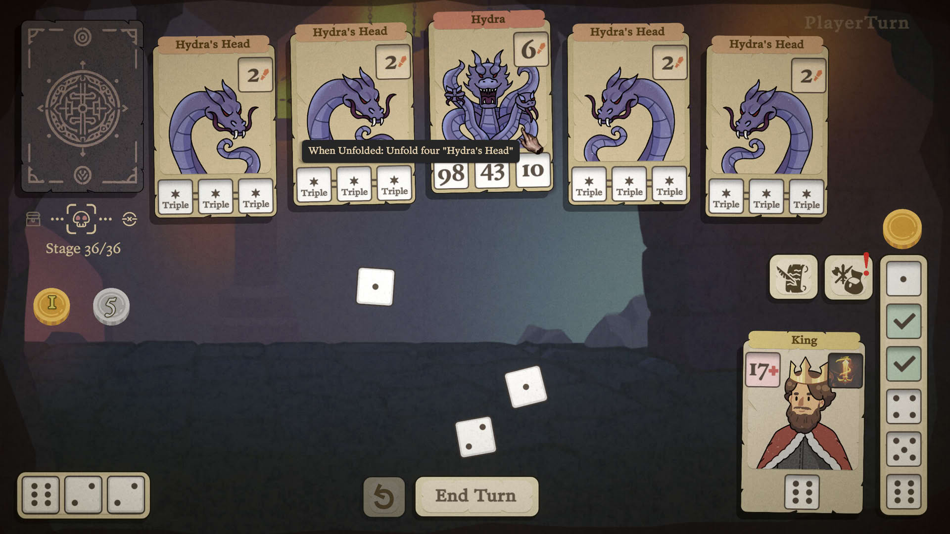 Screenshot for Dice & Fold
