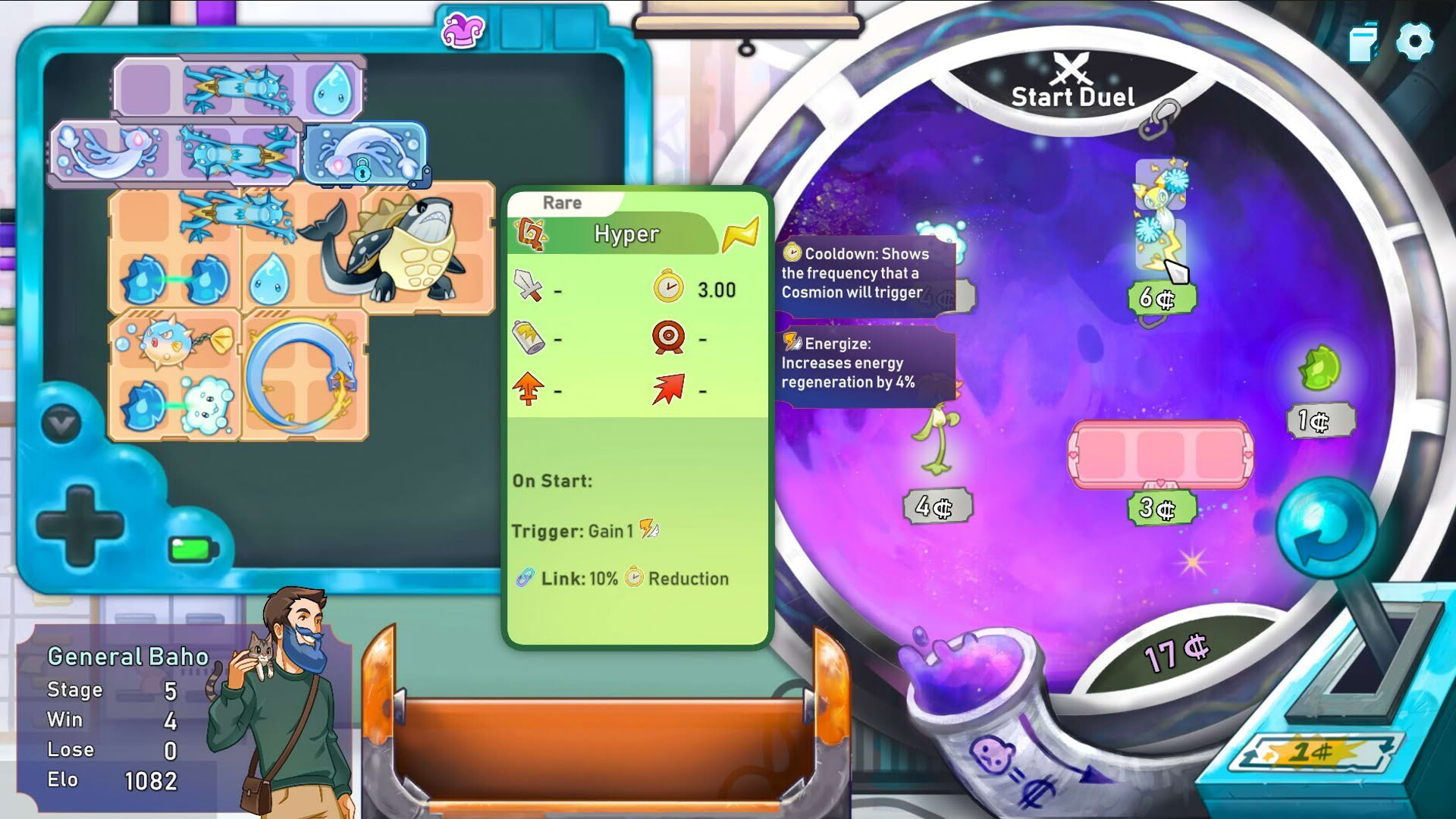 Screenshot for NeoDuel: Backpack Monsters