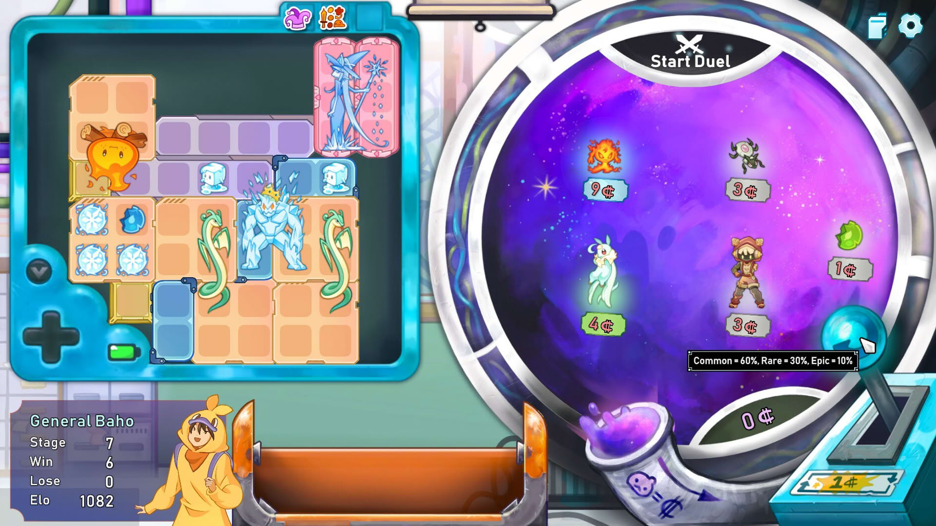 Screenshot for NeoDuel: Backpack Monsters