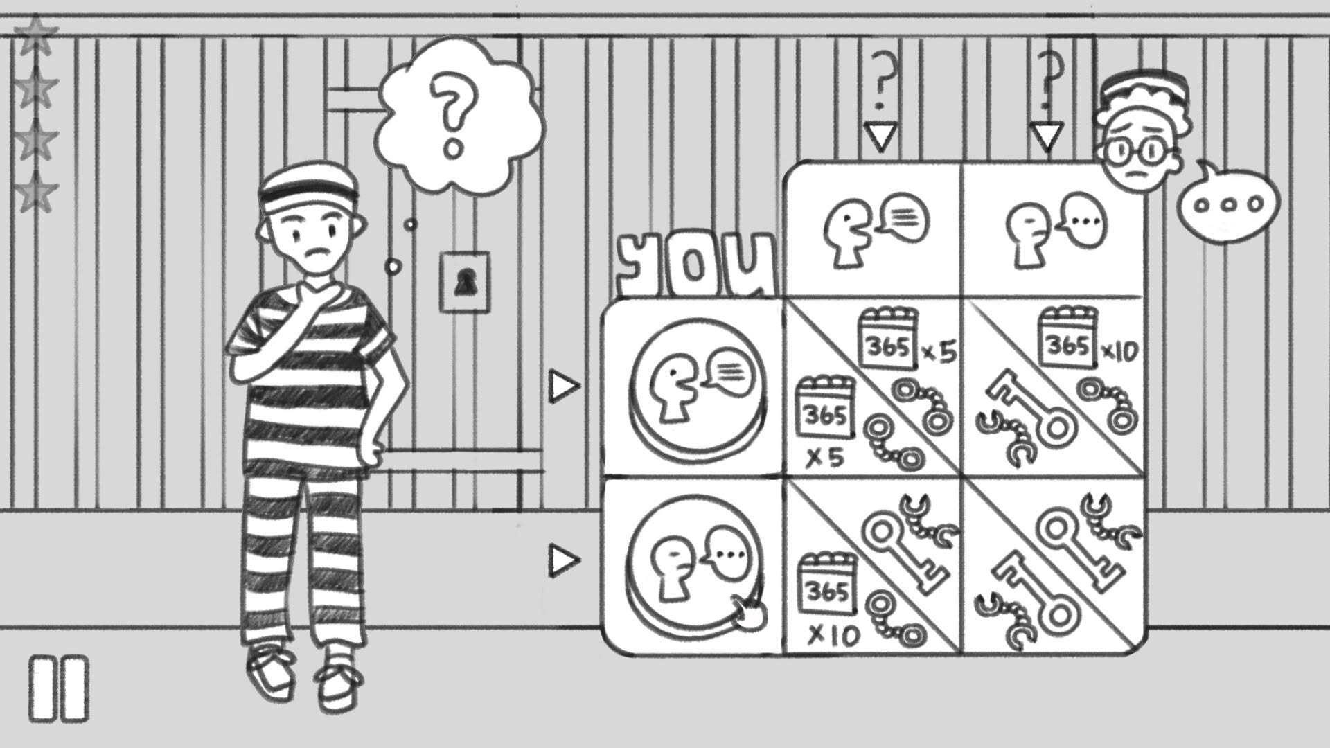 Screenshot for Thought Experiment Simulator