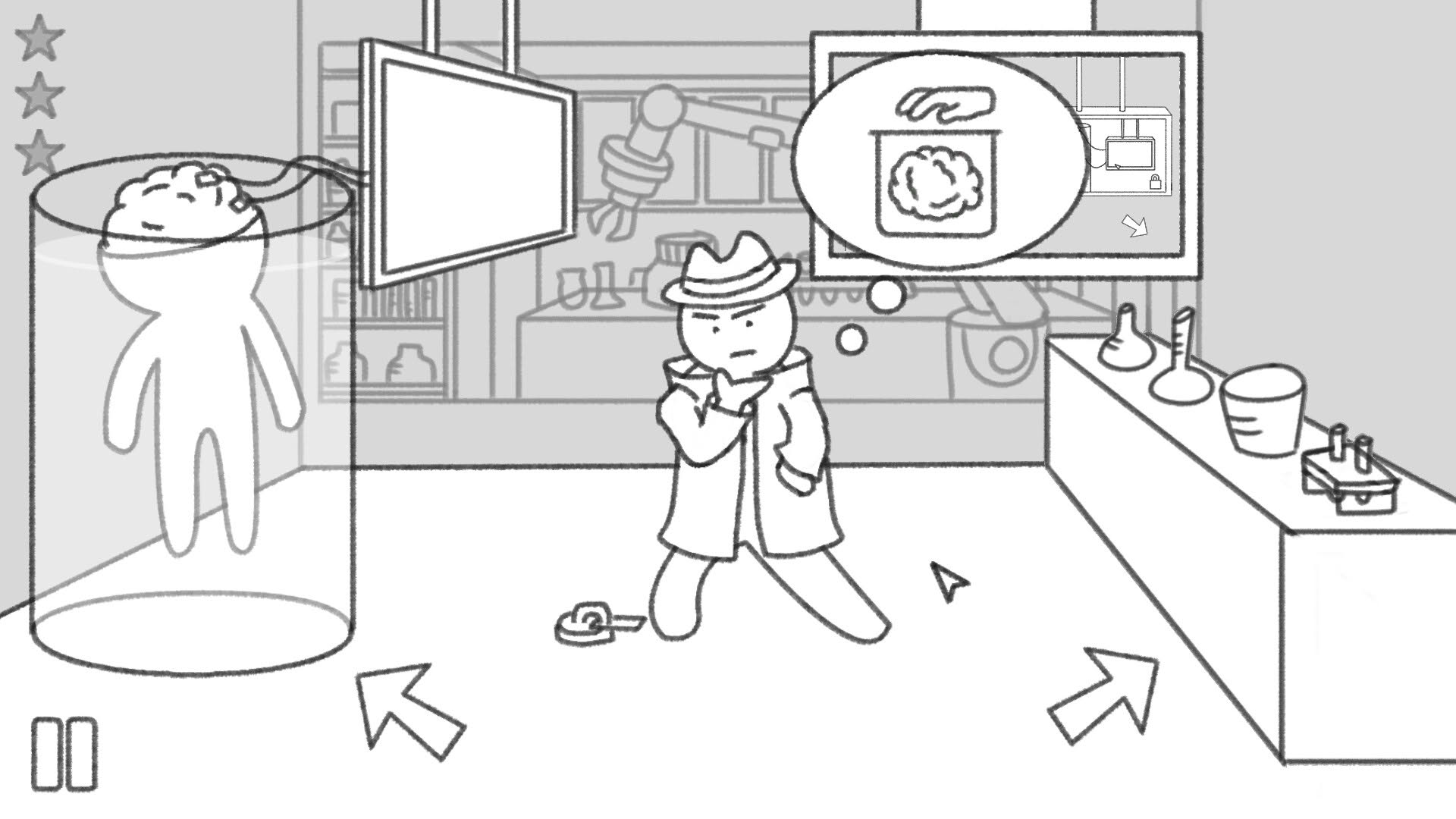 Screenshot for Thought Experiment Simulator