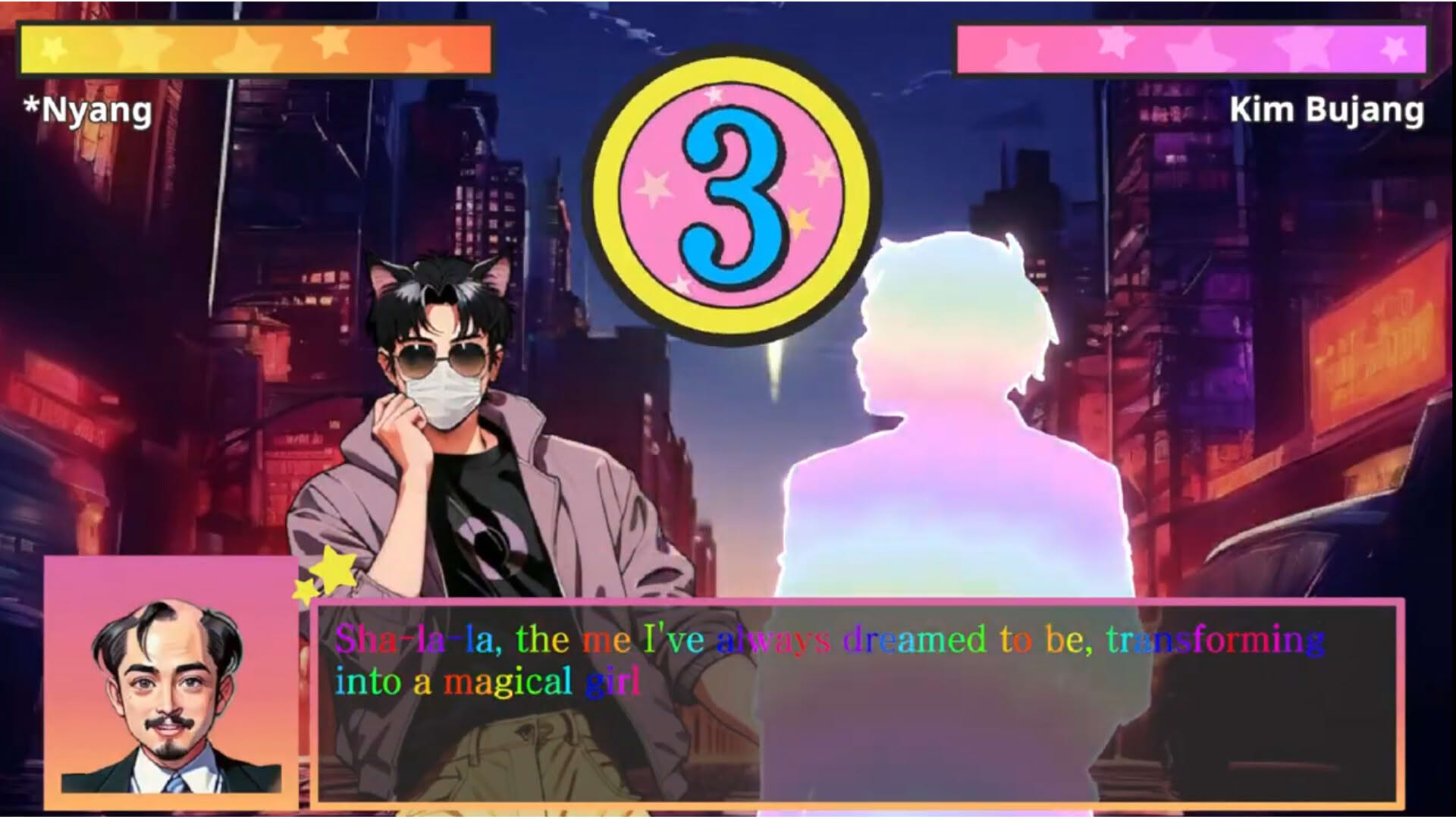 Screenshot for Magical Mic Duel: Senpai, Hear My Spell
