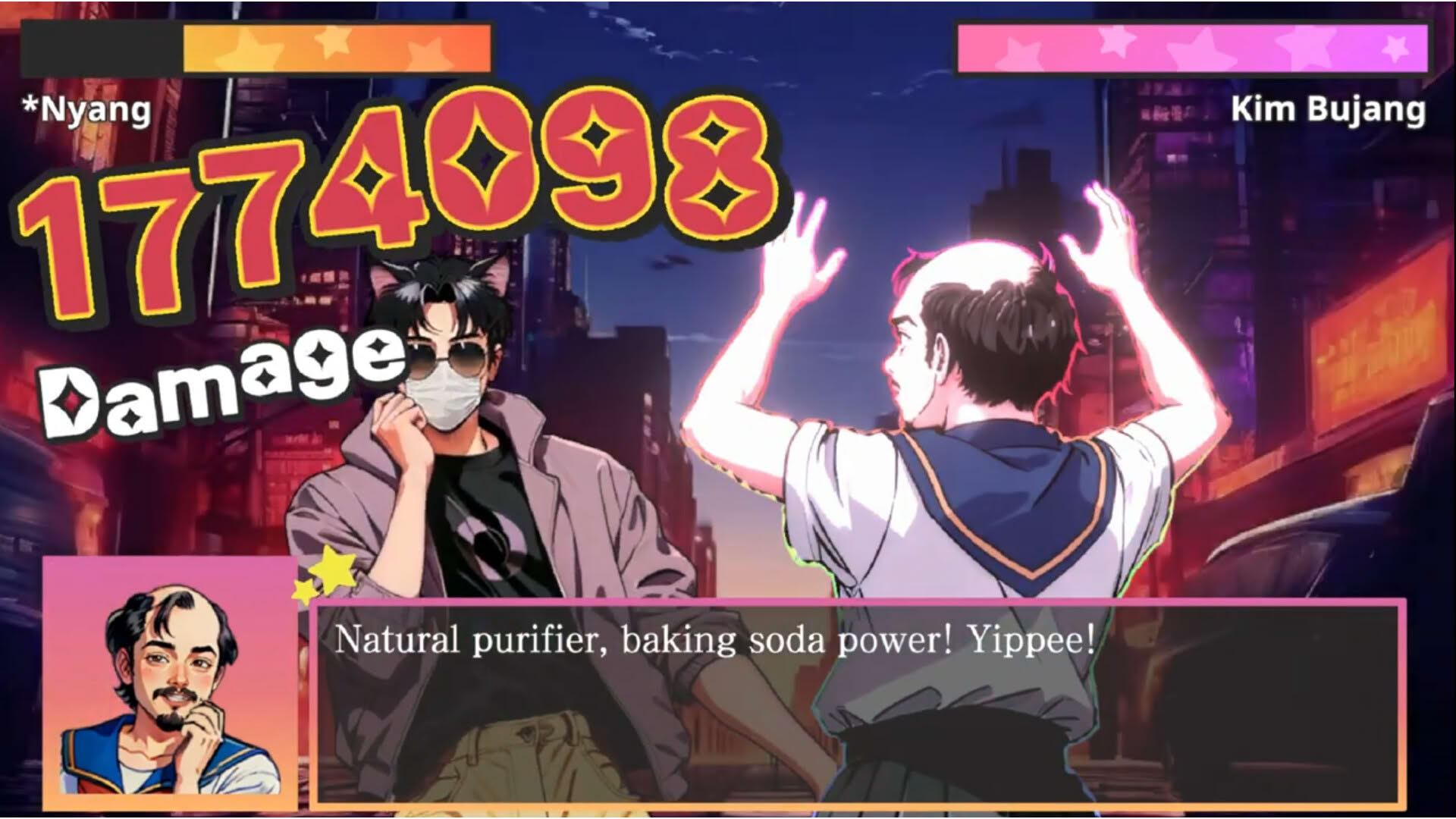Screenshot for Magical Mic Duel: Senpai, Hear My Spell